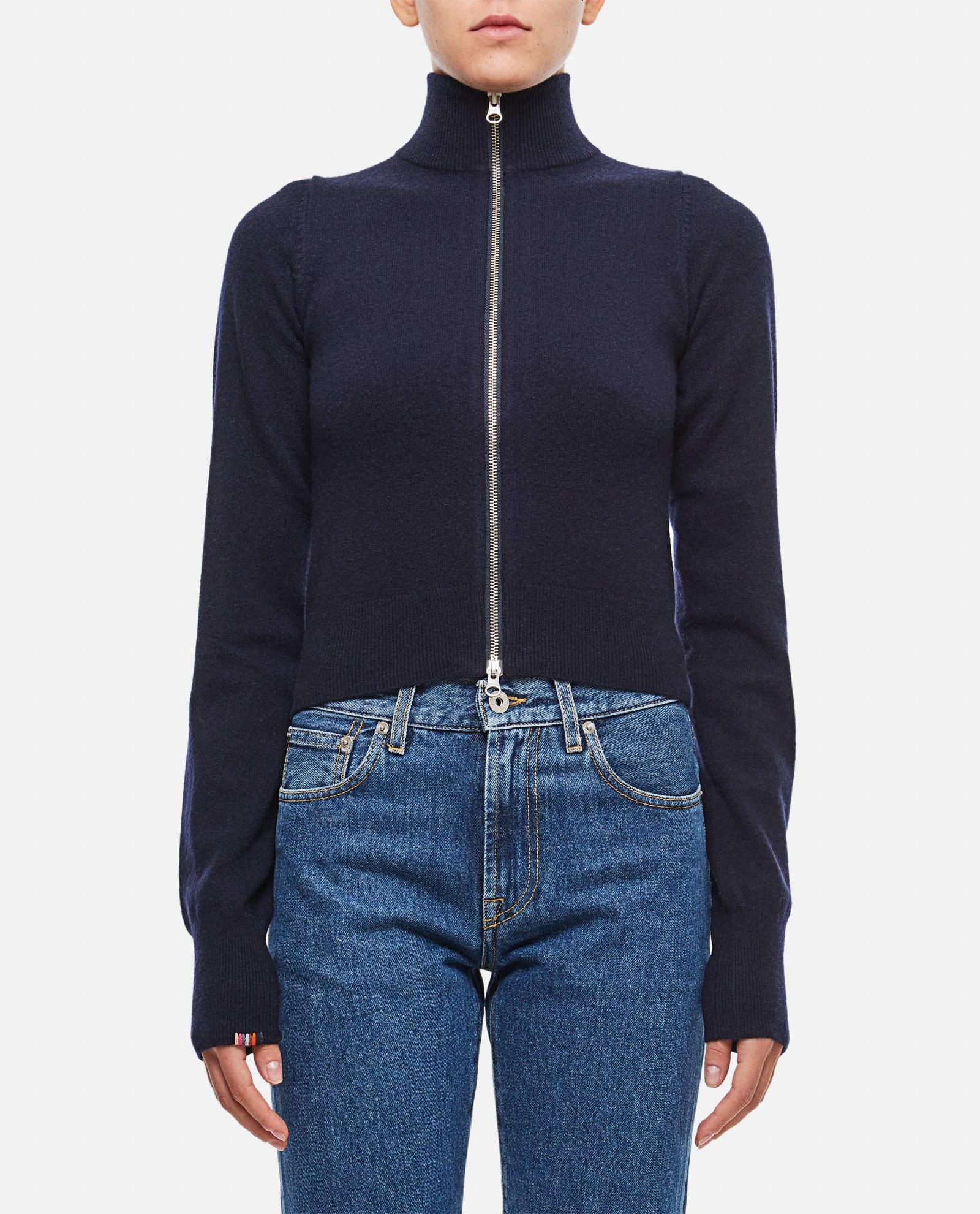 Extreme Cashmere Zip Cardigan