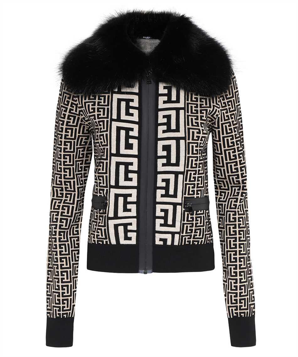Balmain Jacquard Knit Jacket
