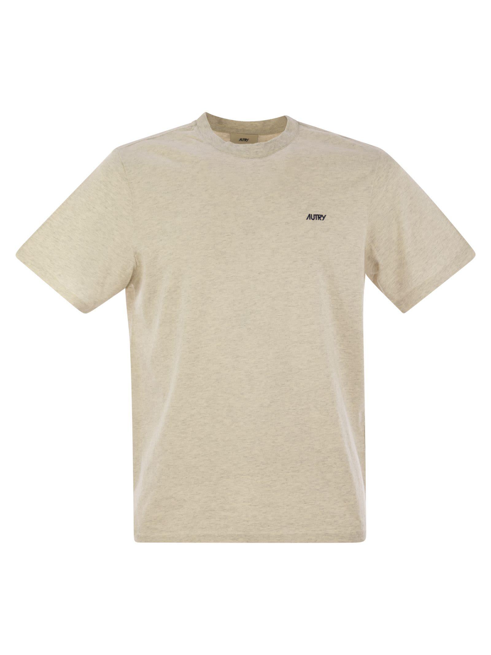 Autry Cotton T-shirt With Logo