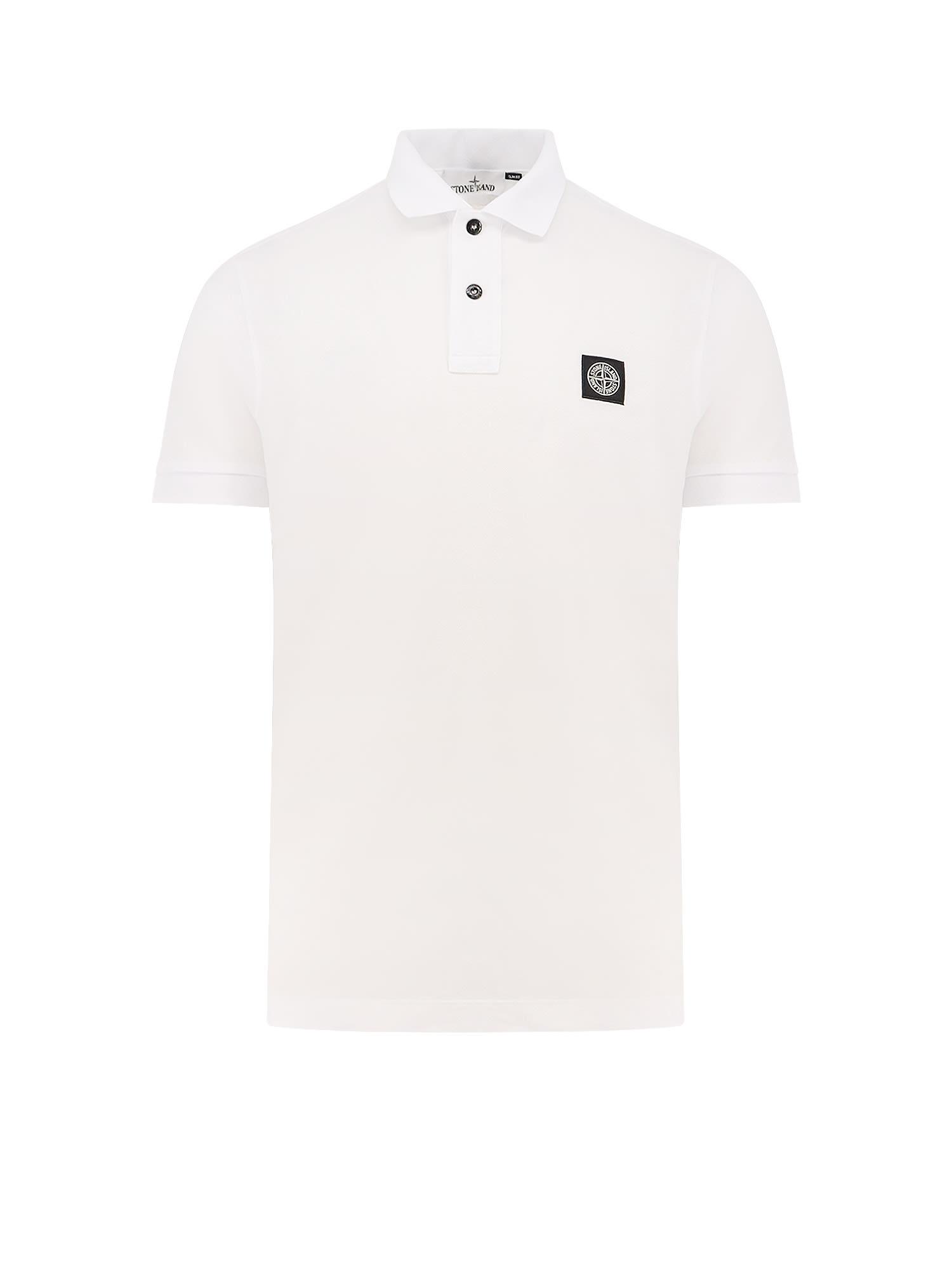 Stone Island Organic Cotton Polo Shirt