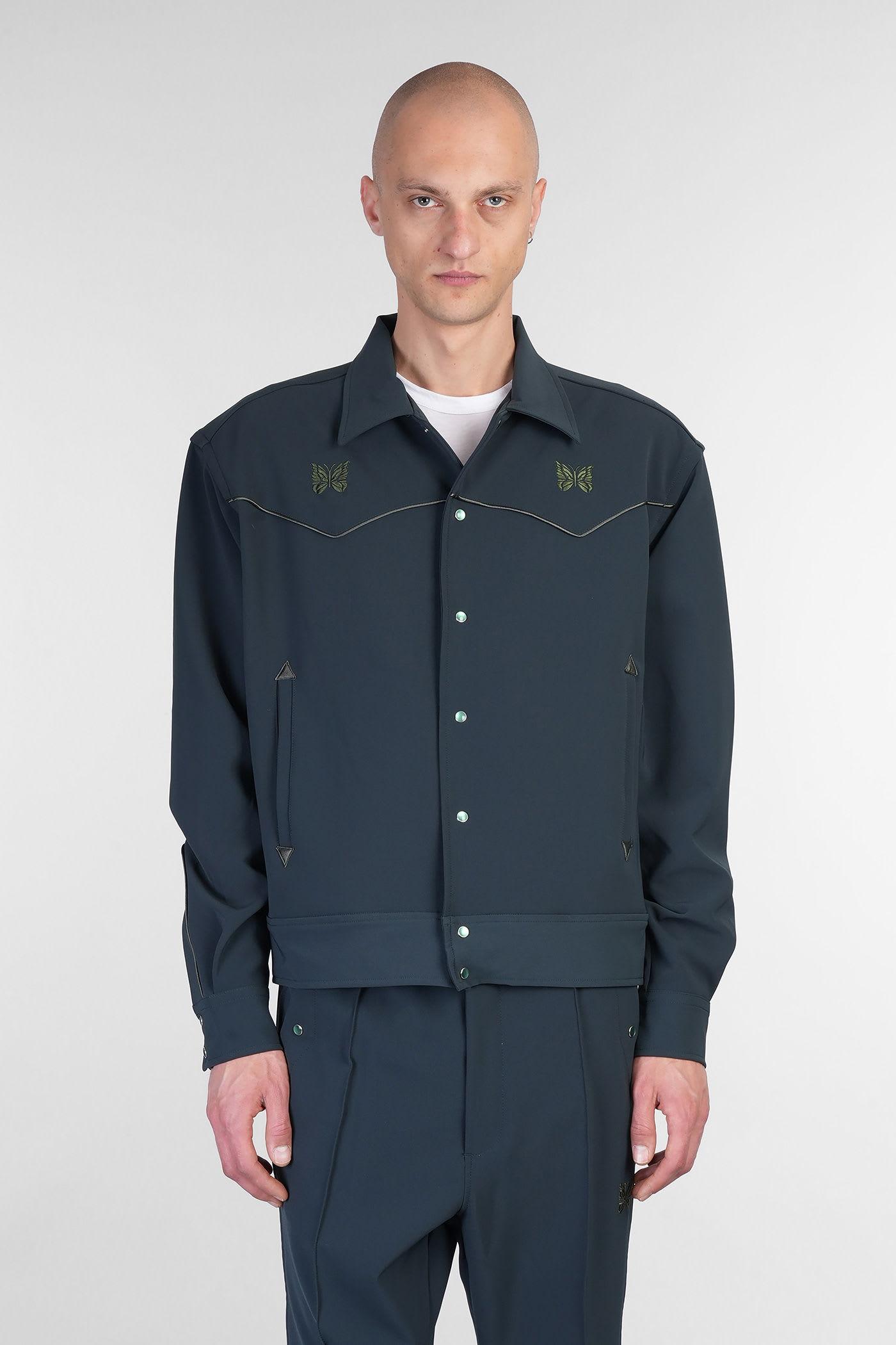 Needles Casual Jacket in Green Polyester