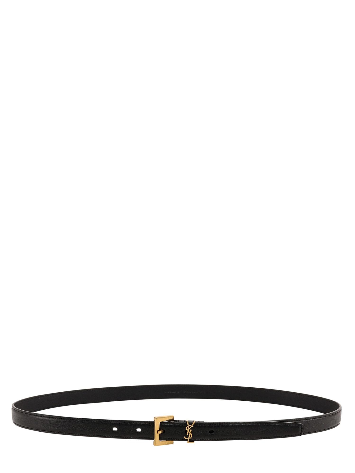 Saint Laurent Leather Belt