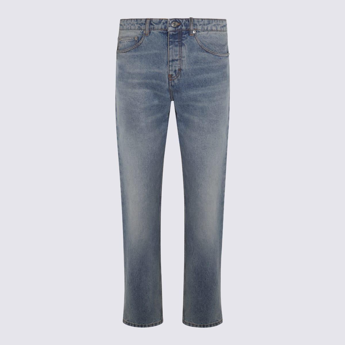 Ami Alexandre Mattiussi Blue Indigo Cotton Denim Jeans