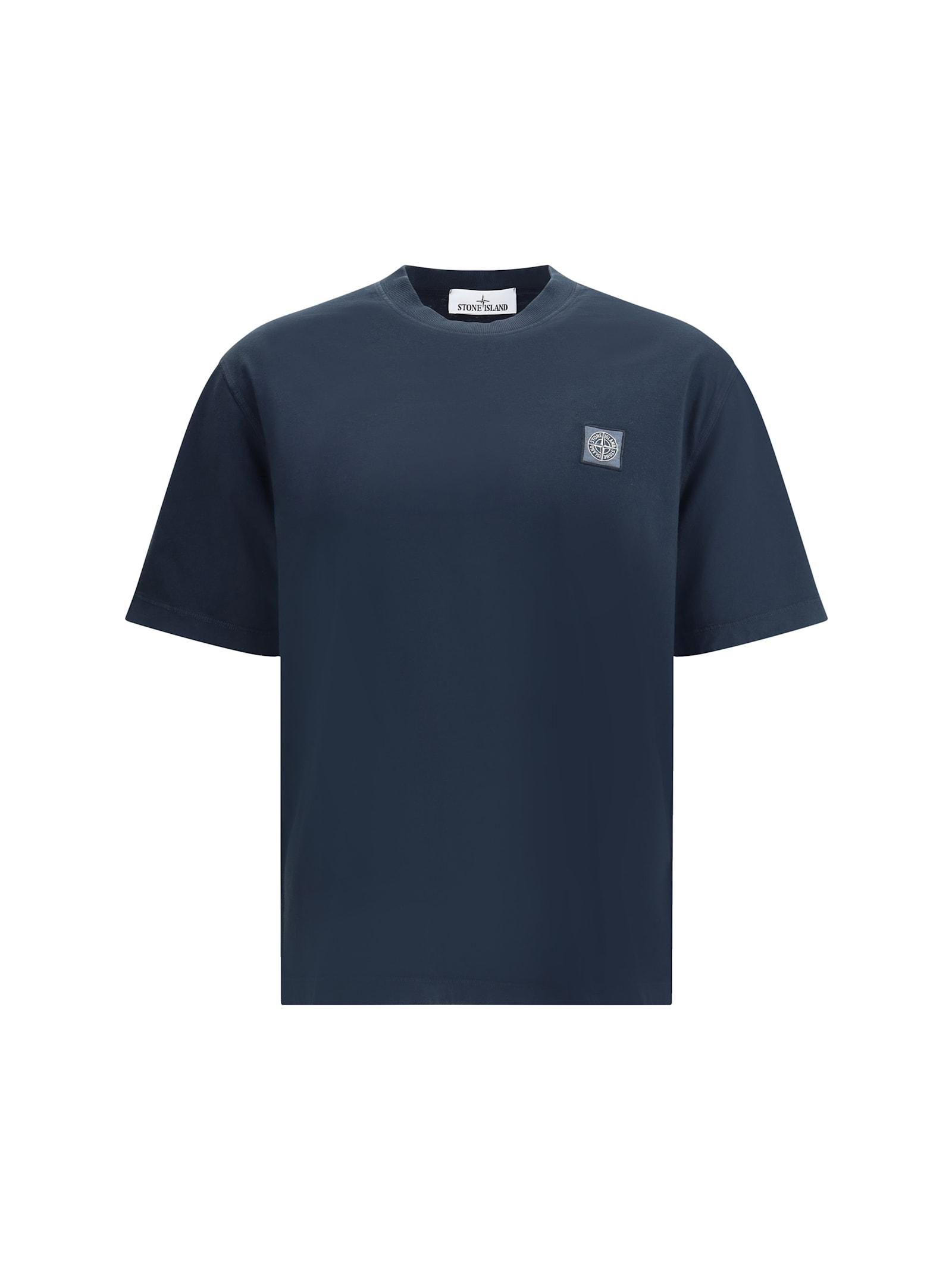 Stone Island T-shirt With Logo Patch