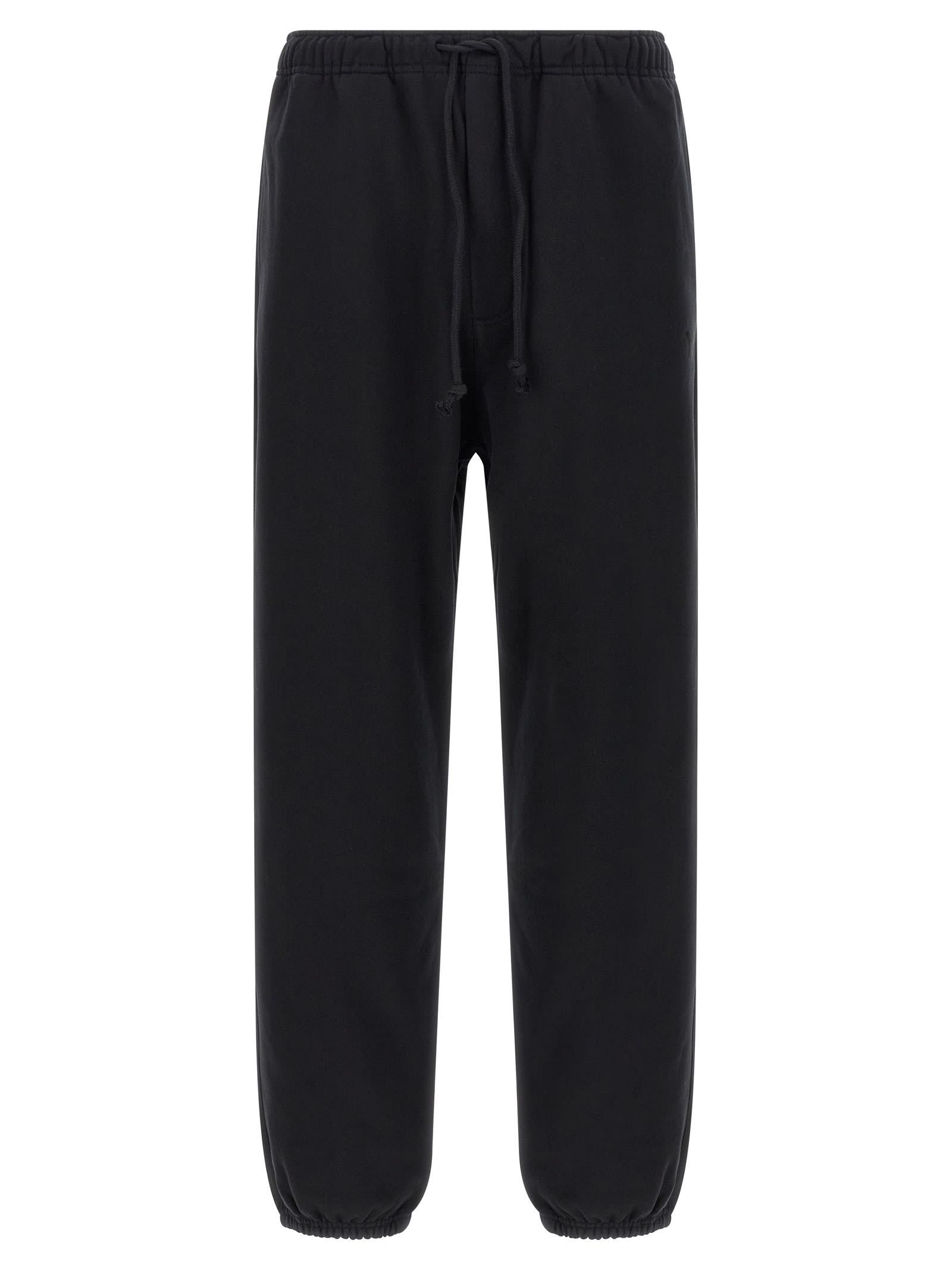 Y-3 Black Cotton Blend Joggers