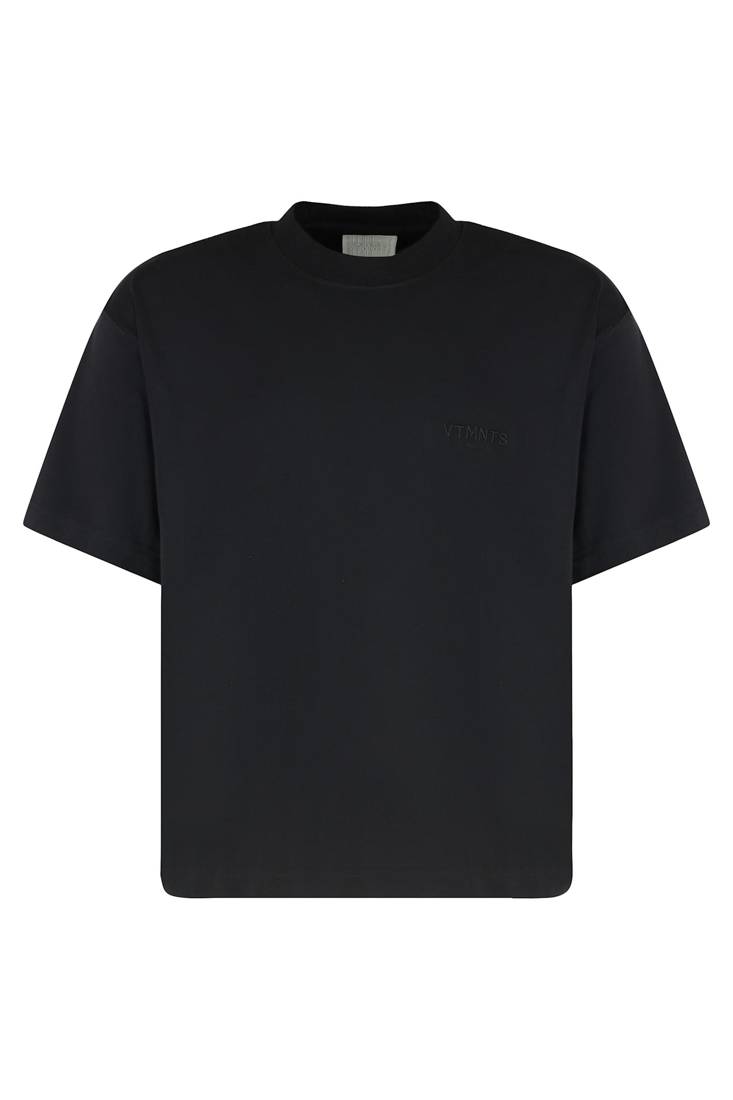 VETEMENTS Logo Cotton T-shirt