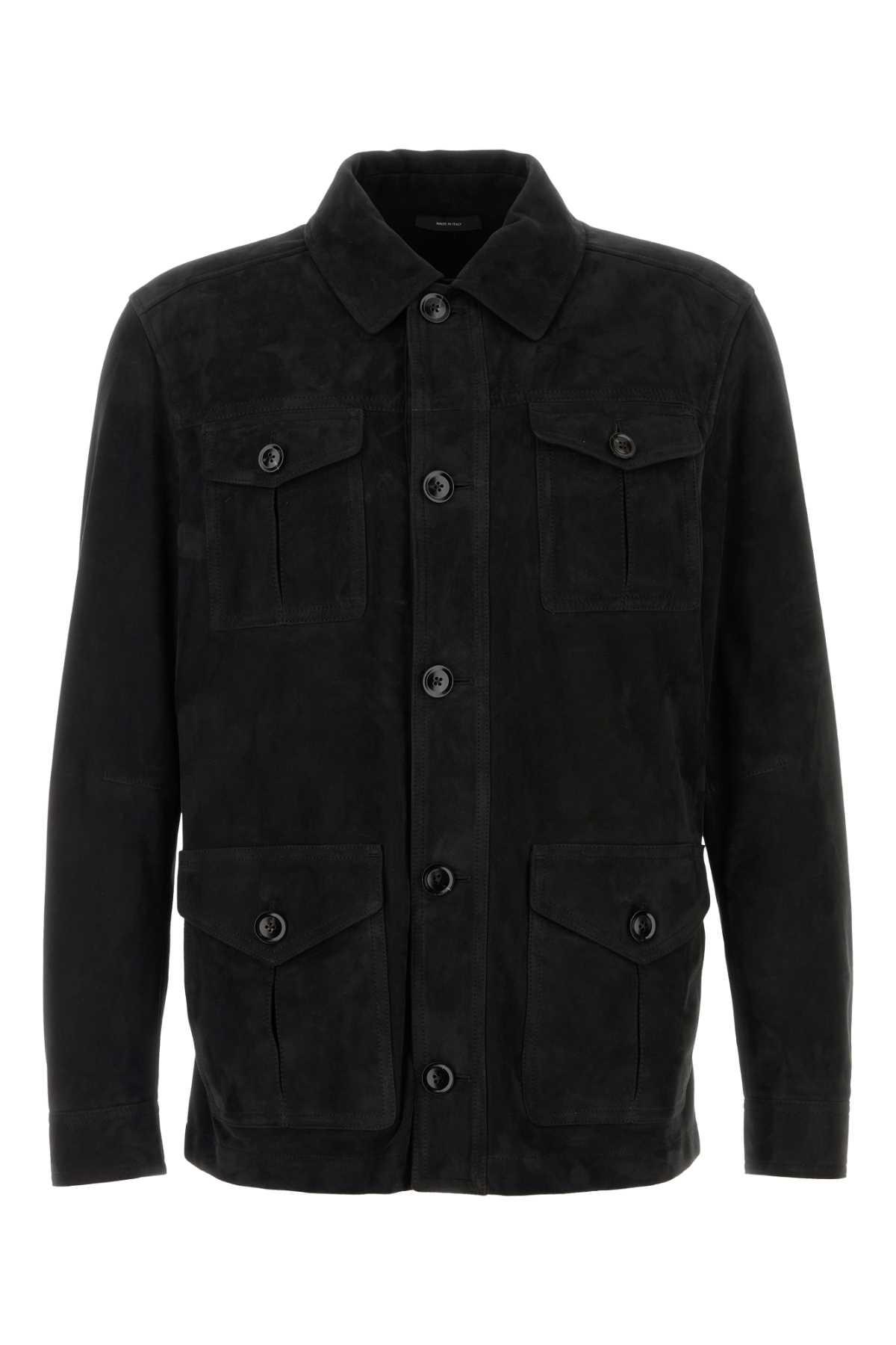 Tom Ford Black Suede Jacket