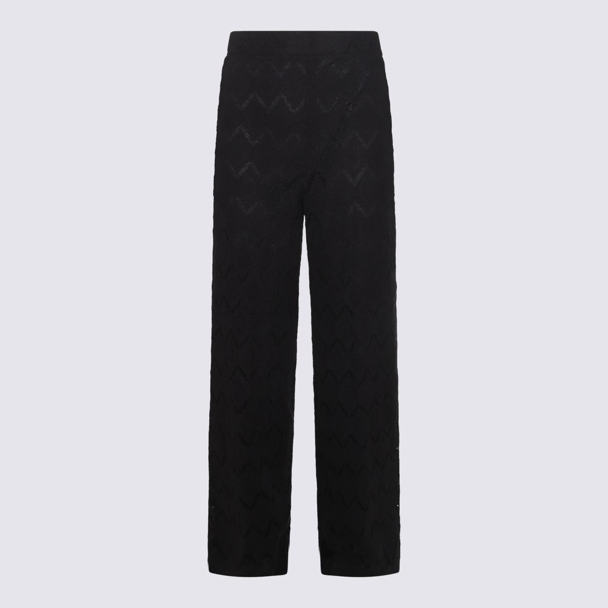 TwinSet Black Cotton Pants