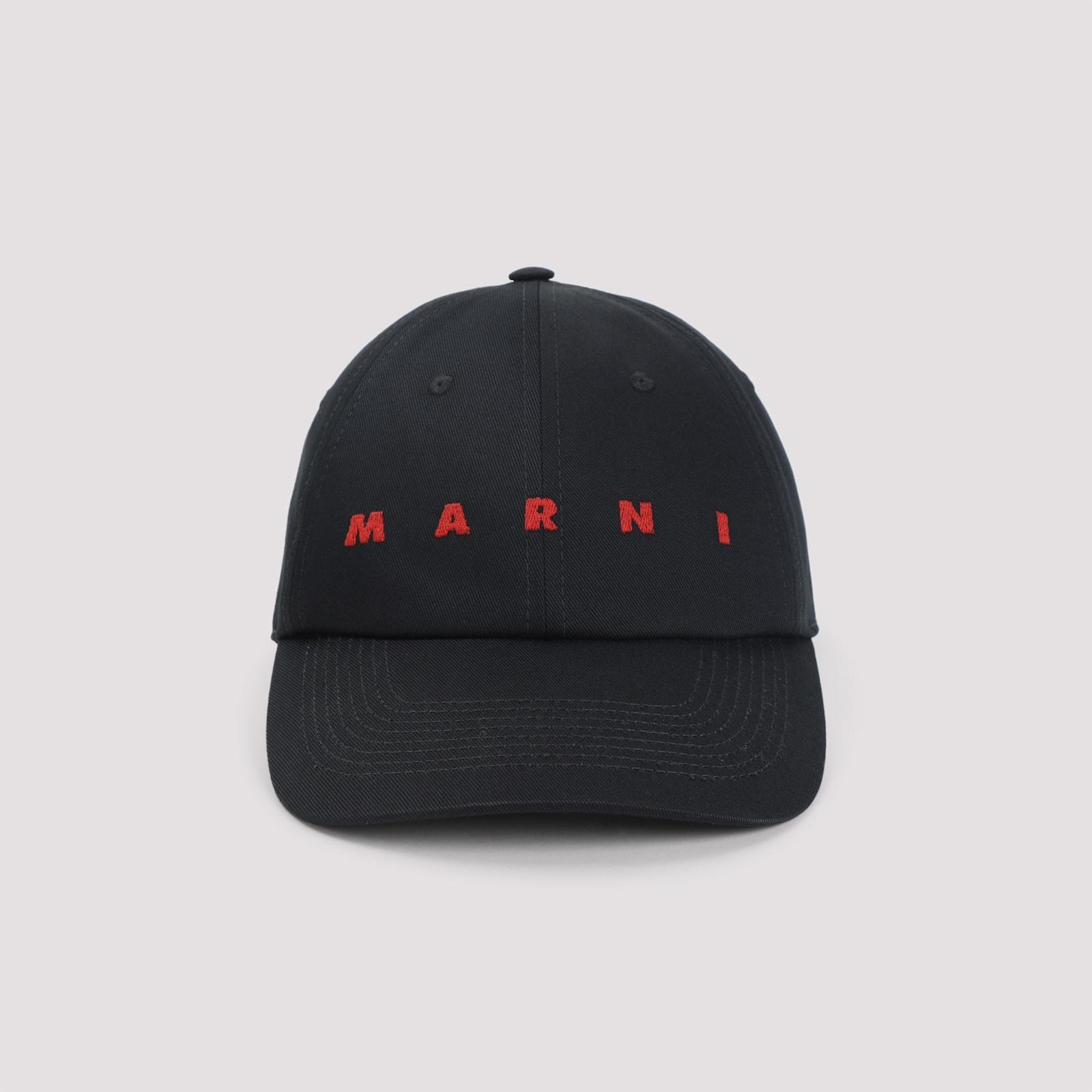 Marni Cotton Baseball Cap