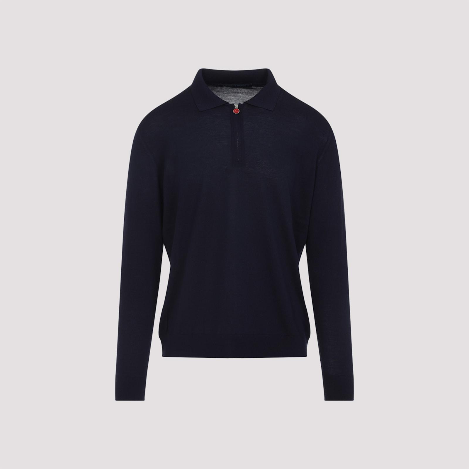 Kiton Long Sleeves Polo Shirt