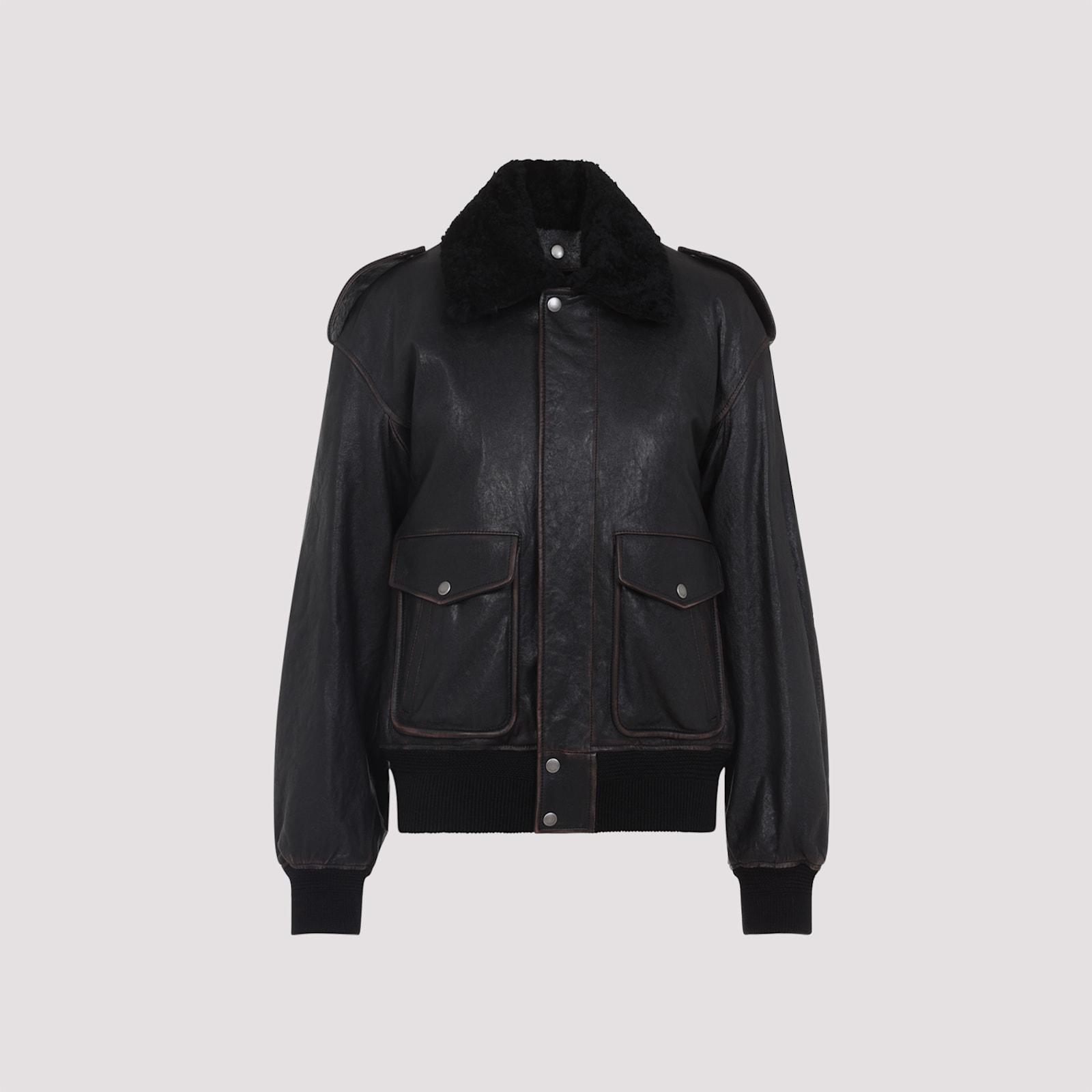 Saint Laurent Lamb Leather Jacket