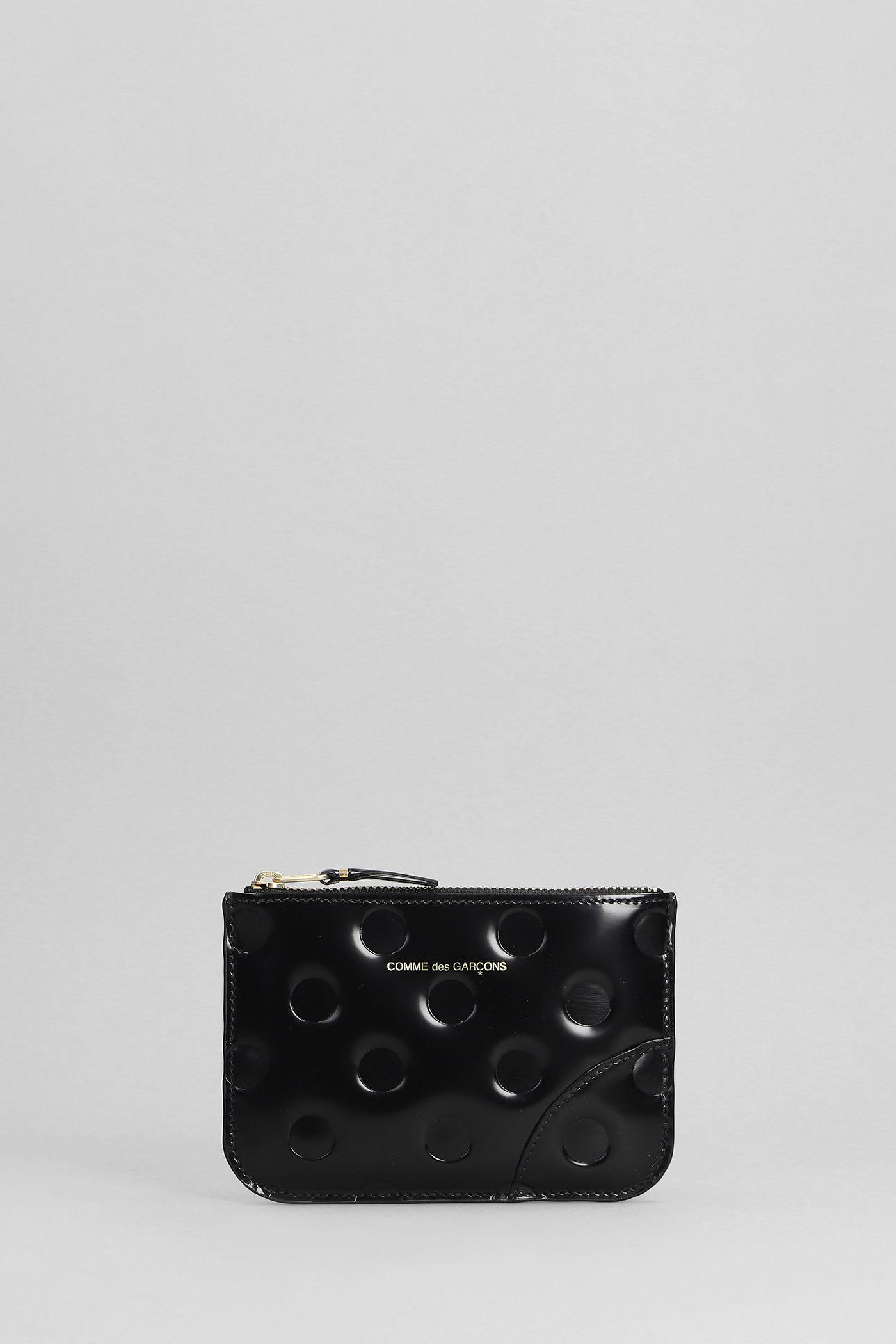 Comme des Garçons Wallet in Black Leather