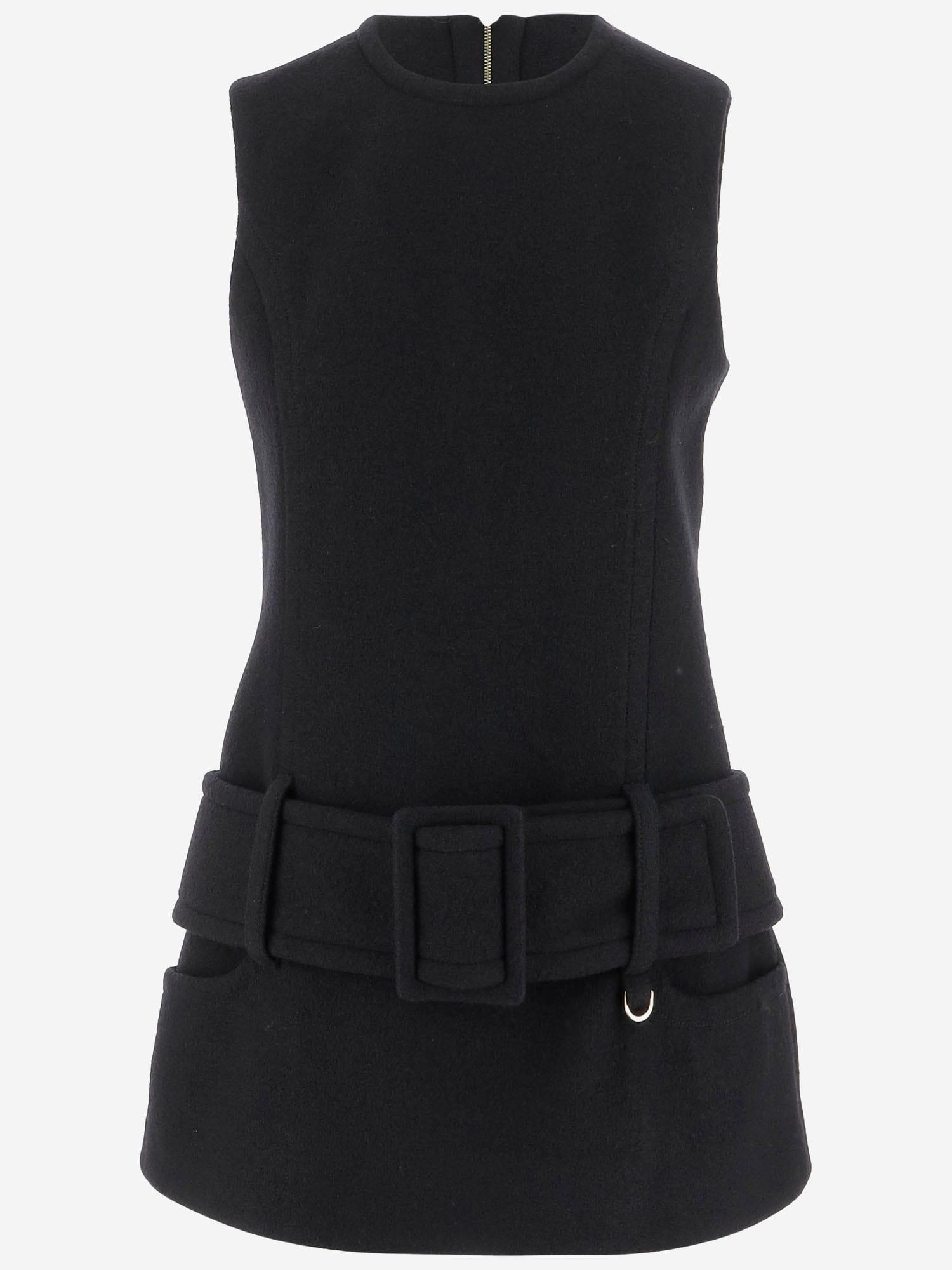 Patou Mini Wool Dress