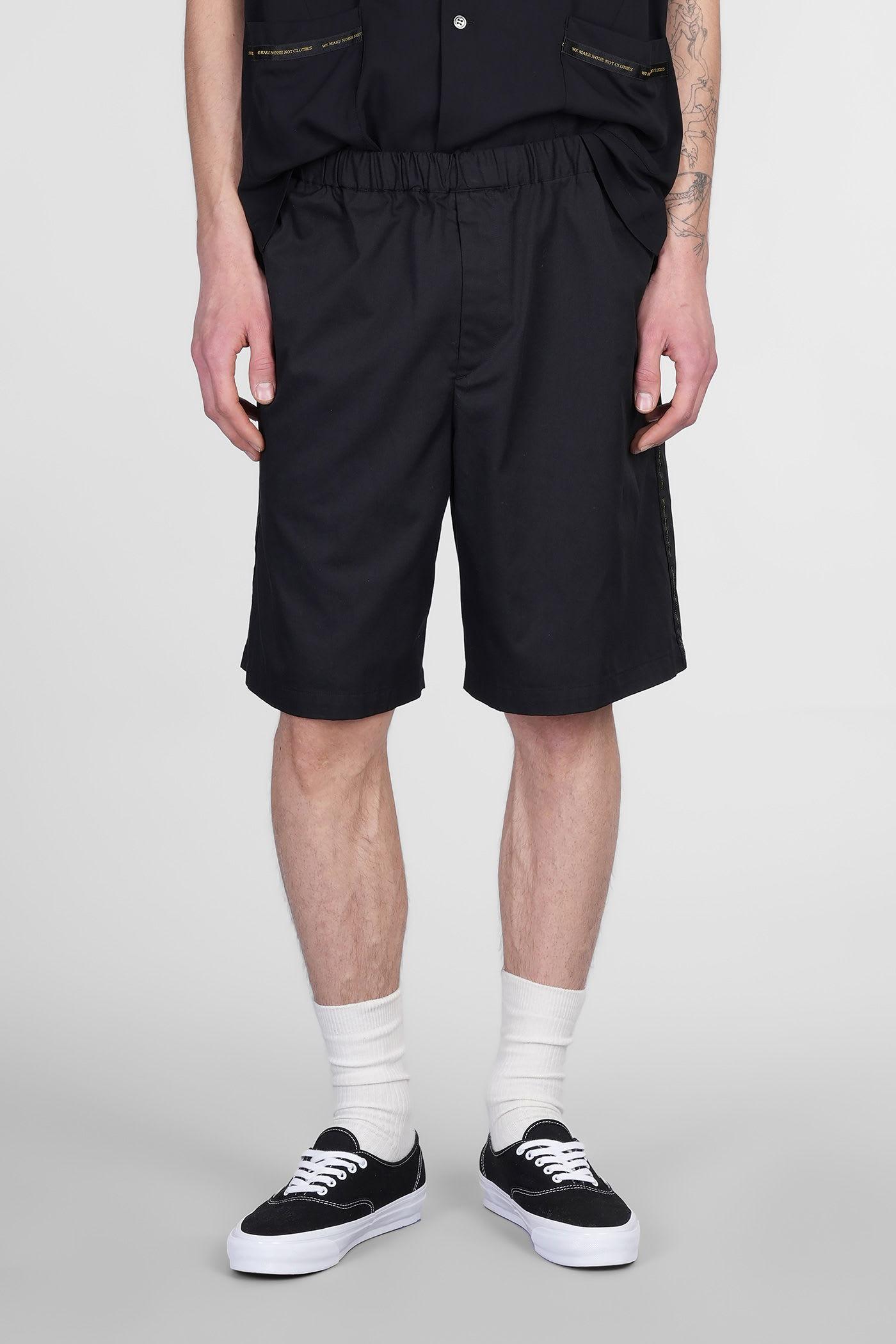 Undercover Jun Takahashi Shorts in Black Polyester