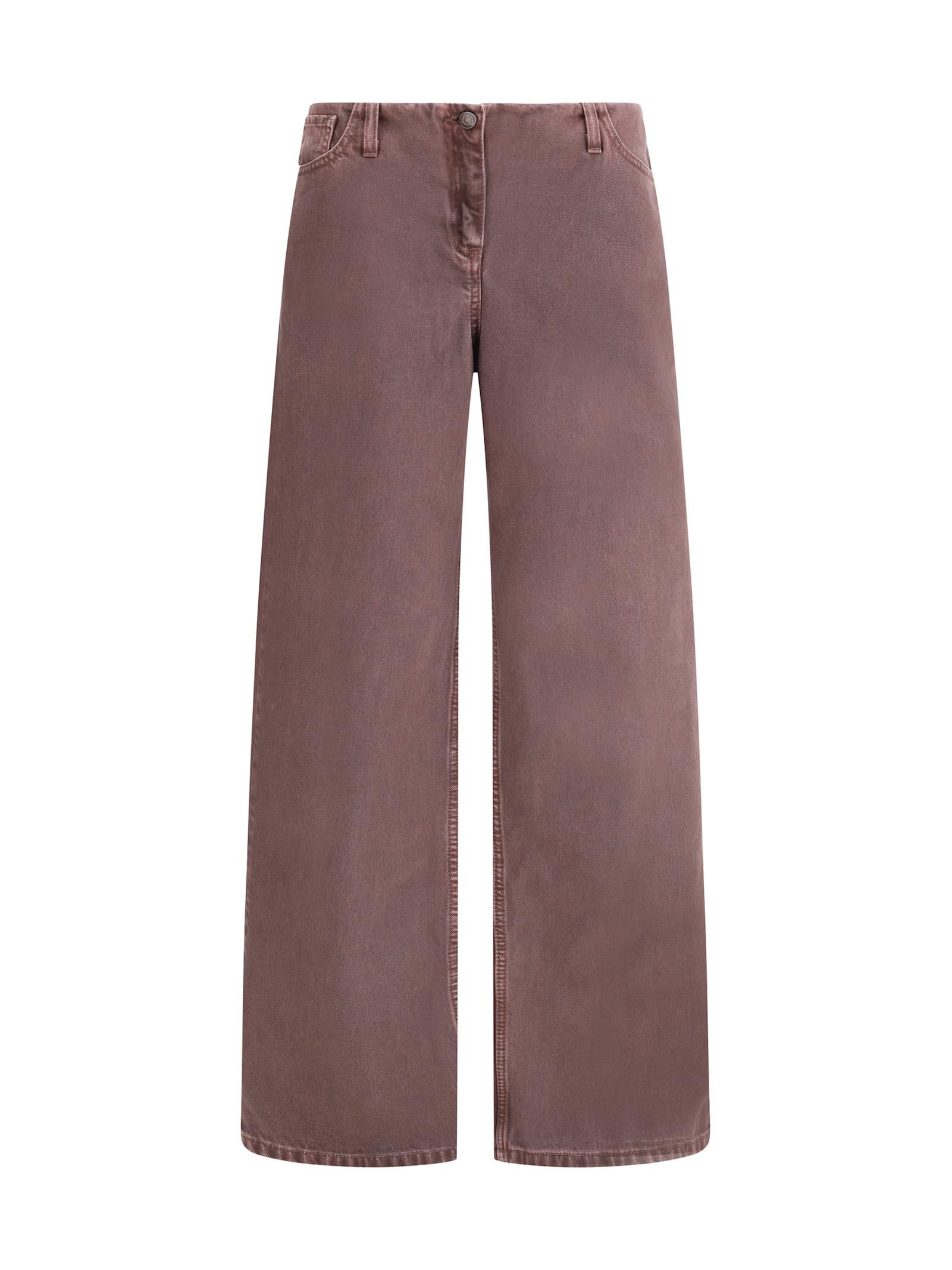 Magda Butrym Low Waist Wide Leg Jeans