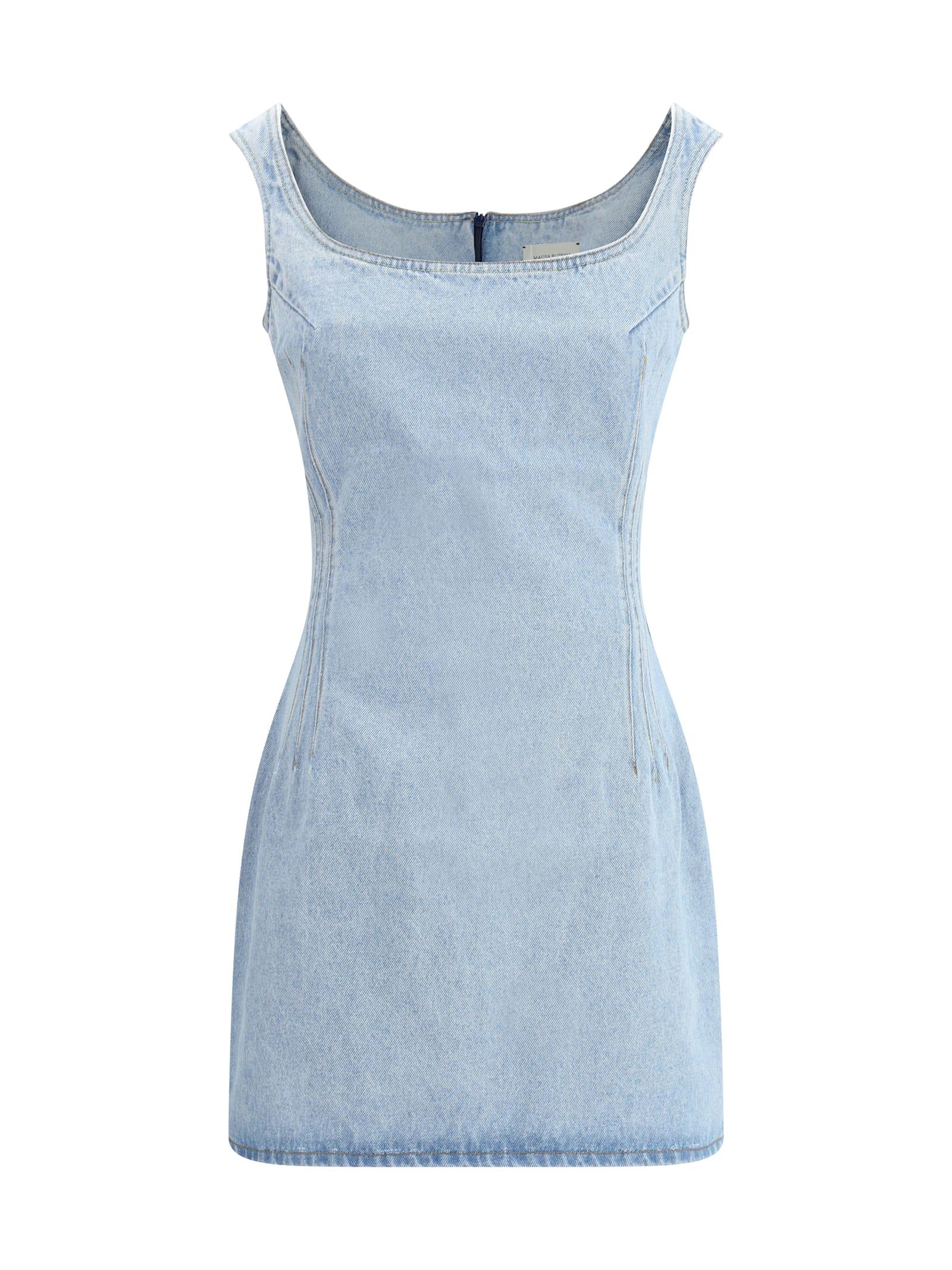 Magda Butrym Denim Mini Dress