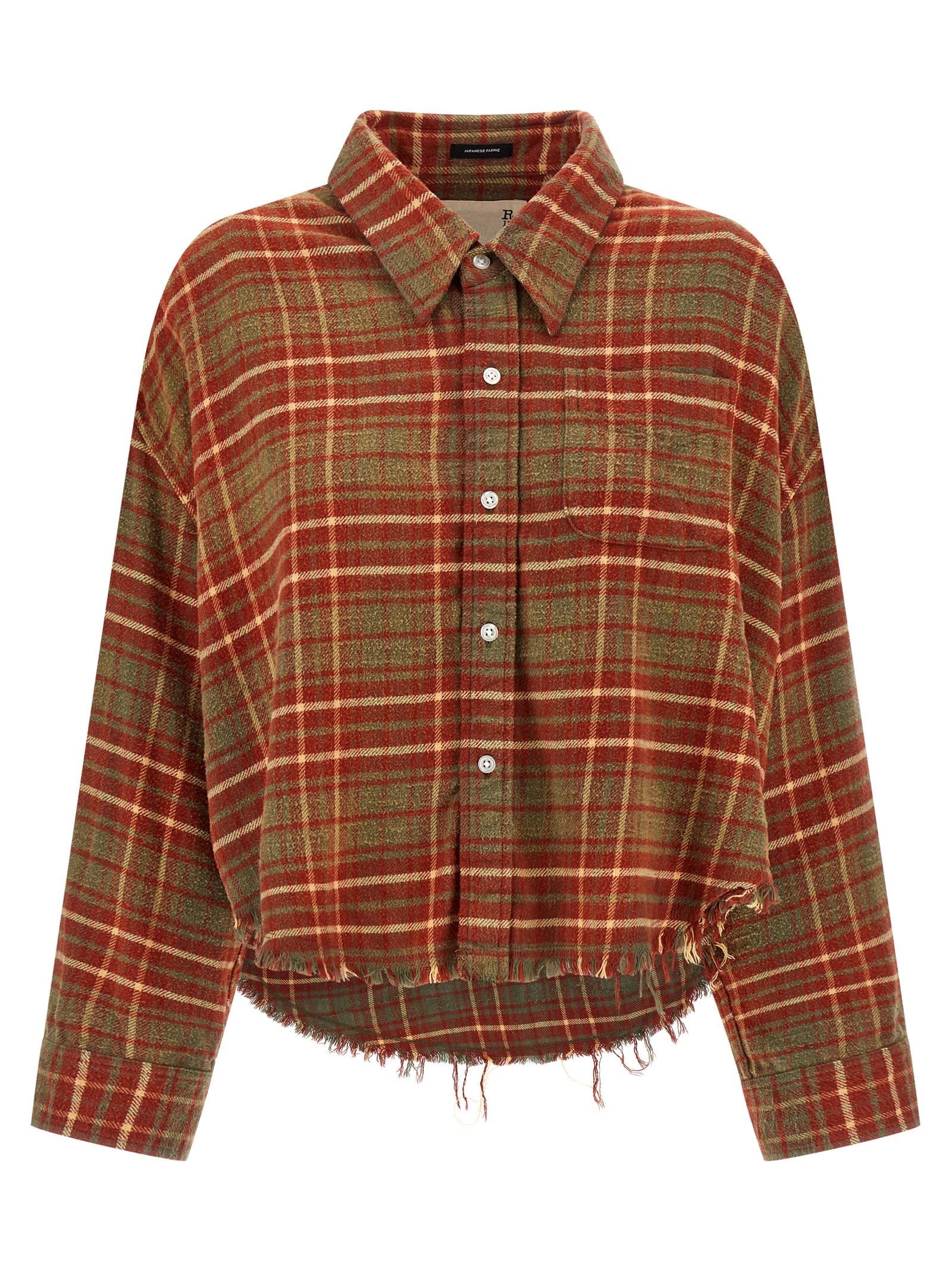R13 Fringed Shirt