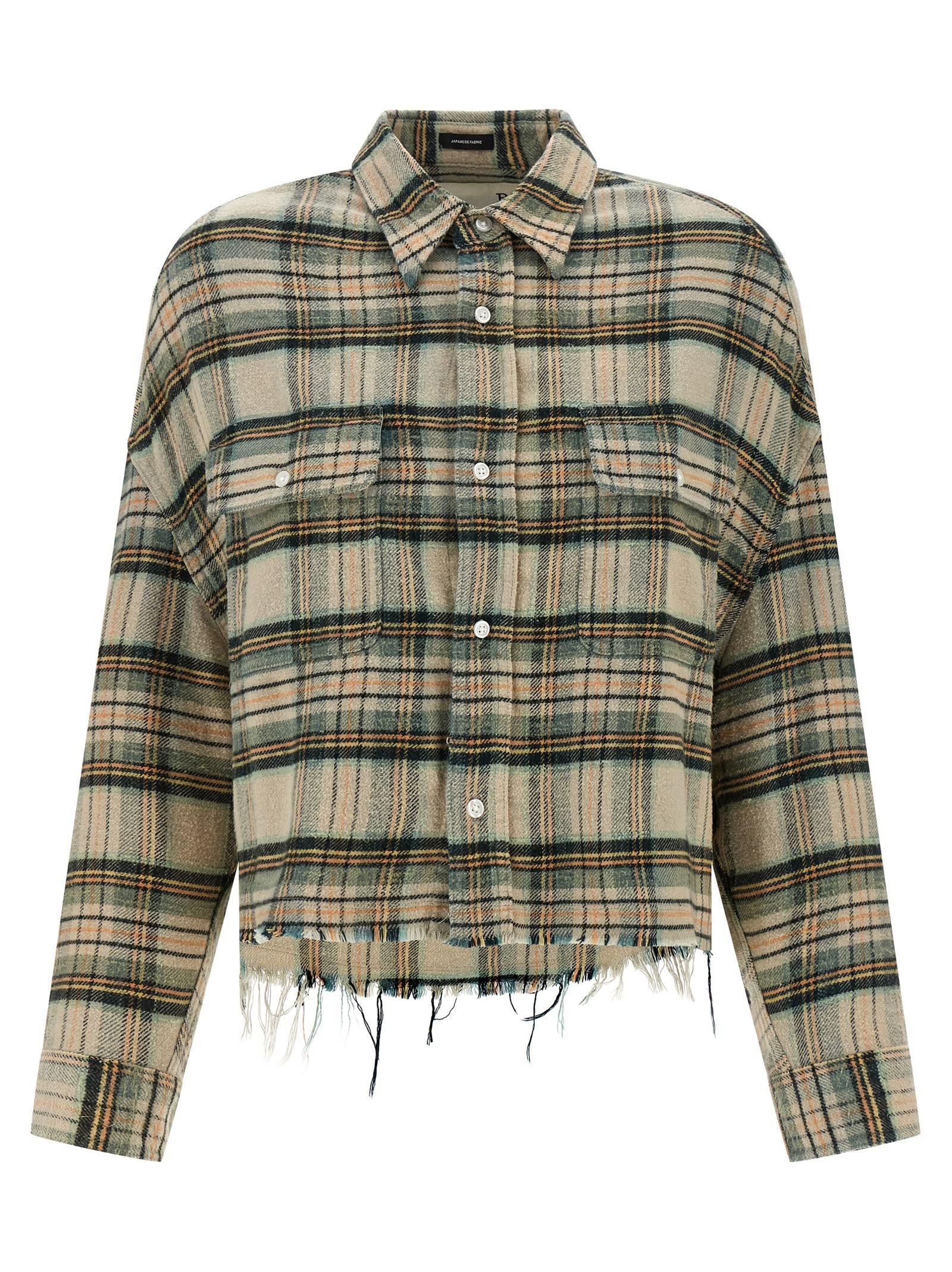 R13 Fringed Shirt