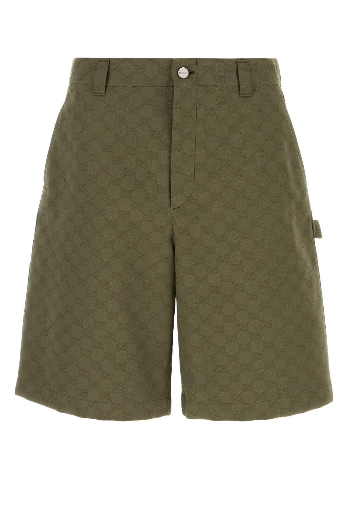 Gucci Gg Fabric Bermuda Shorts