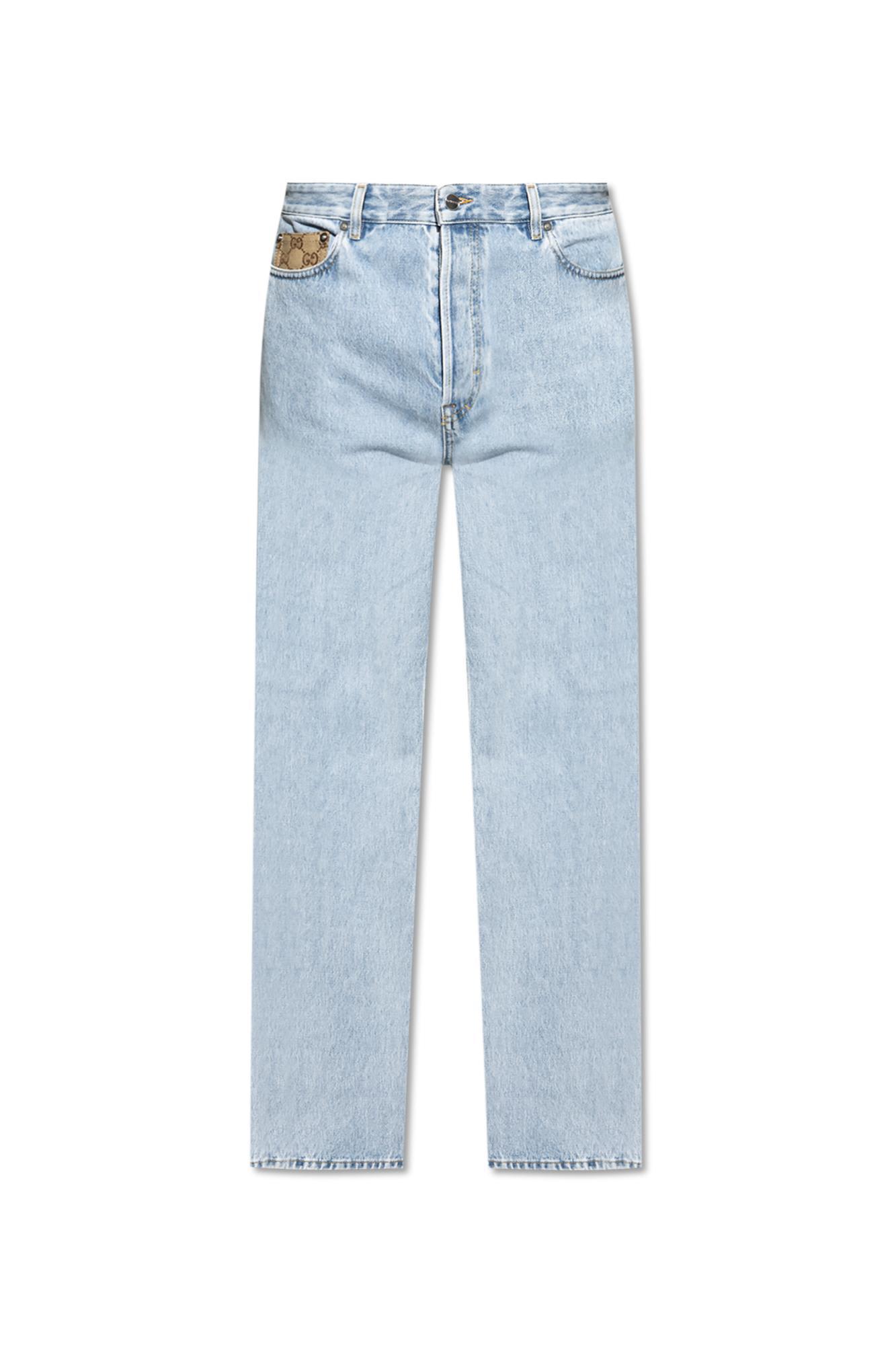 Gucci Jeans With Logo