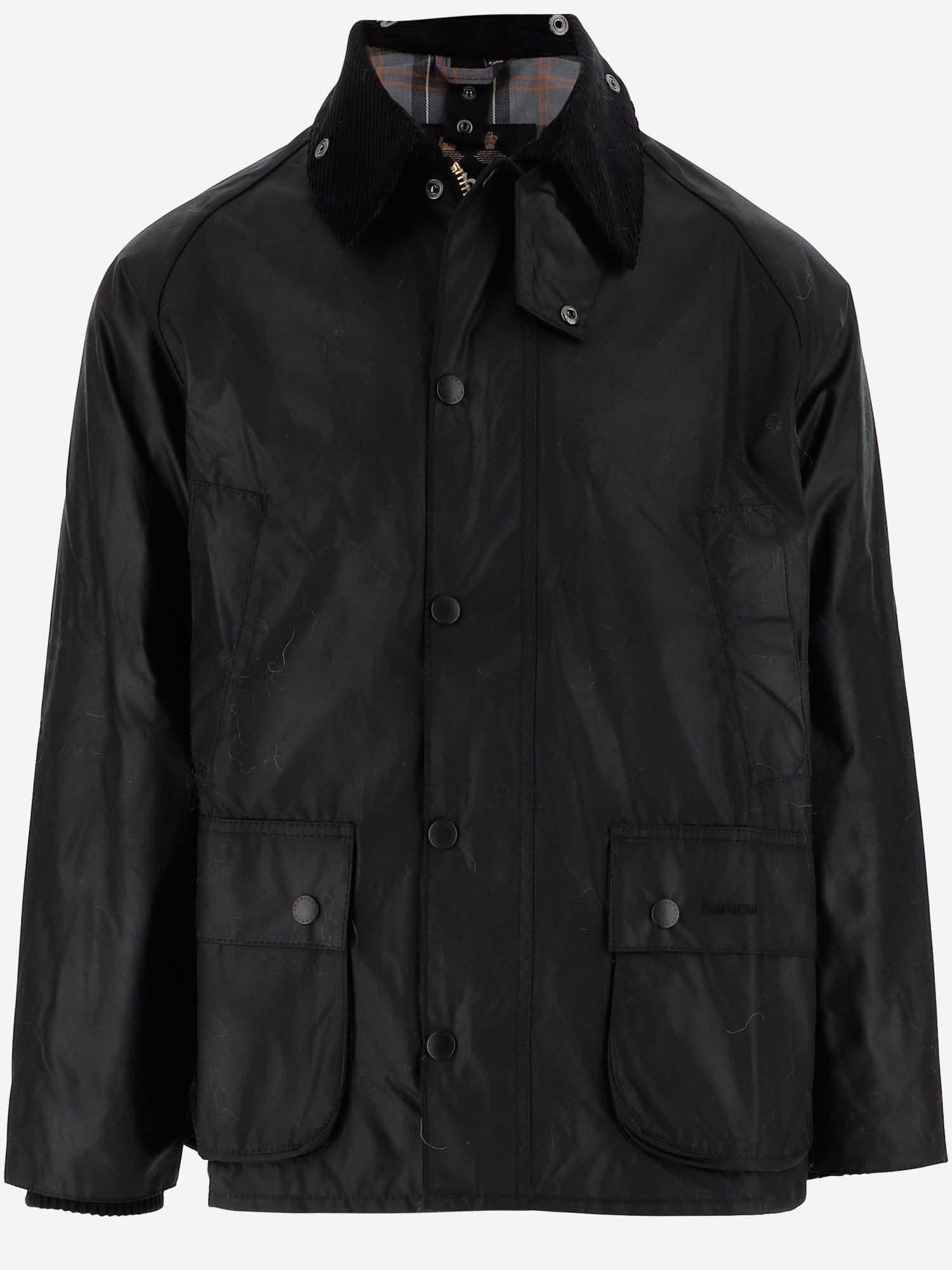 Barbour Casual Jacket in Black Cotton