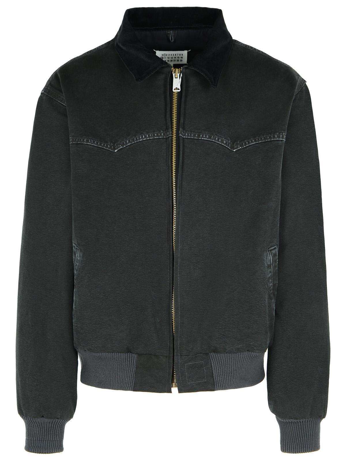 Maison Margiela Black Cotton Jacket