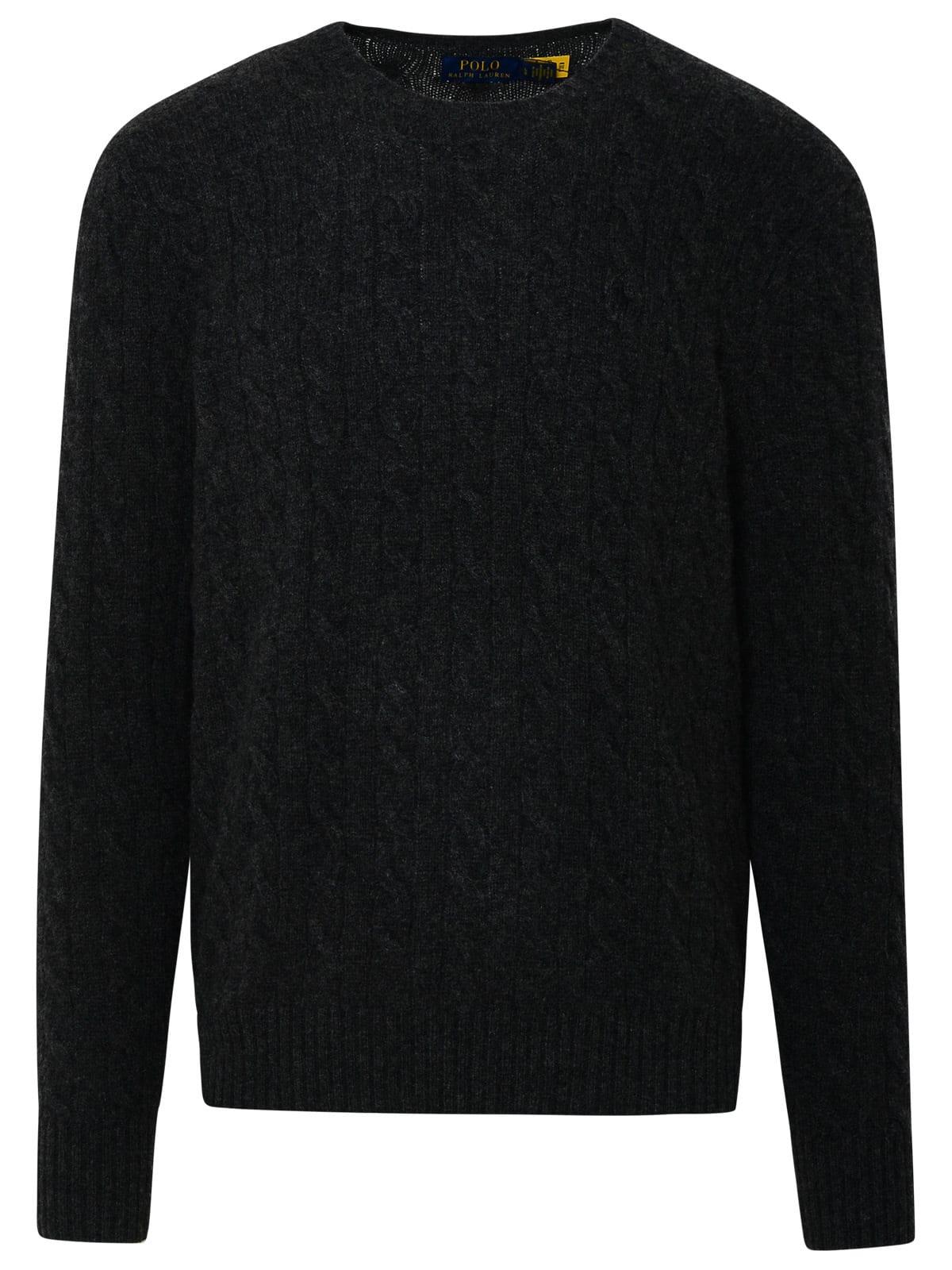 Ralph Lauren Grey Cashmere Blend Sweater