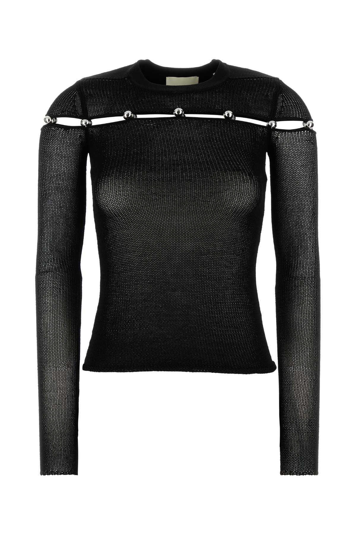 Isabel Marant Women's Viscose Blend Elisie Sweater in Black
