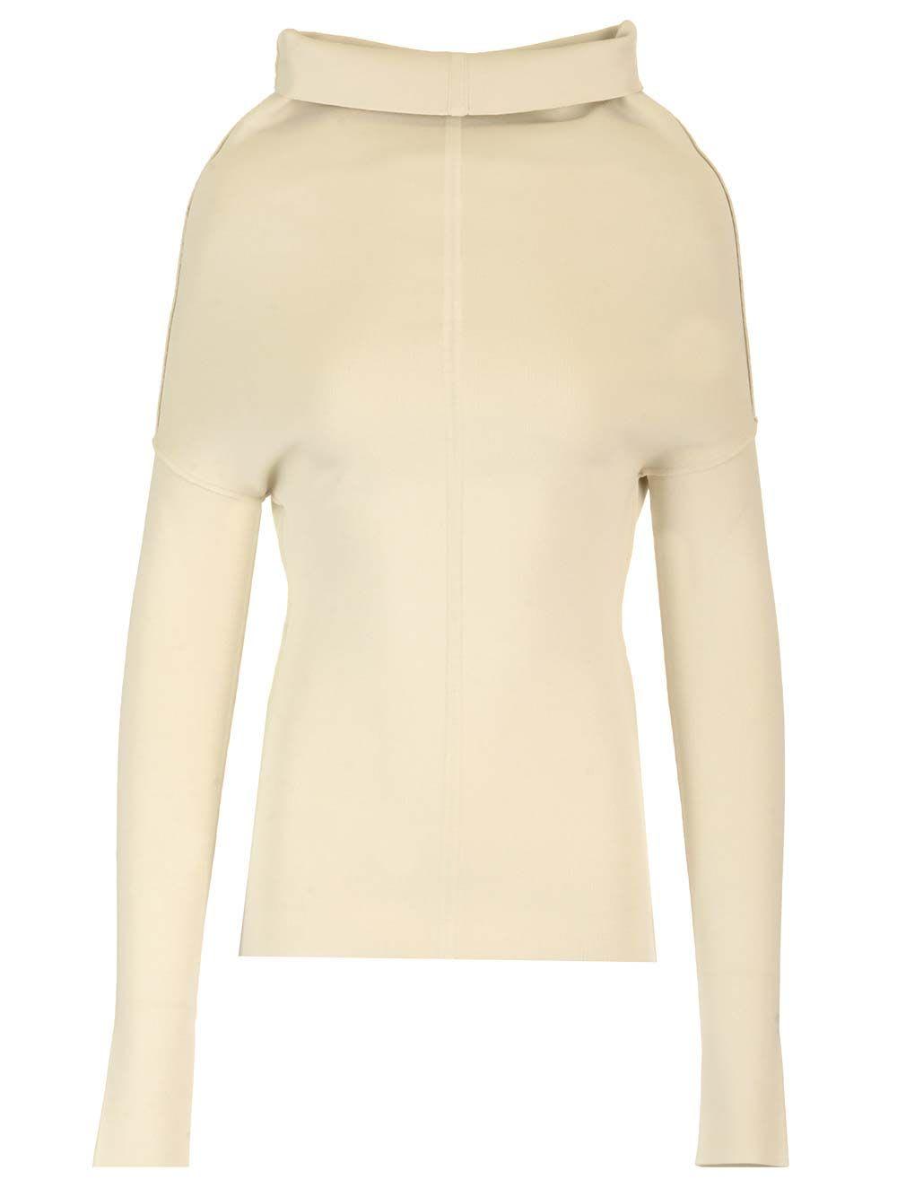 Rick Owens Women's Draped Top and Donut Neck Sweater