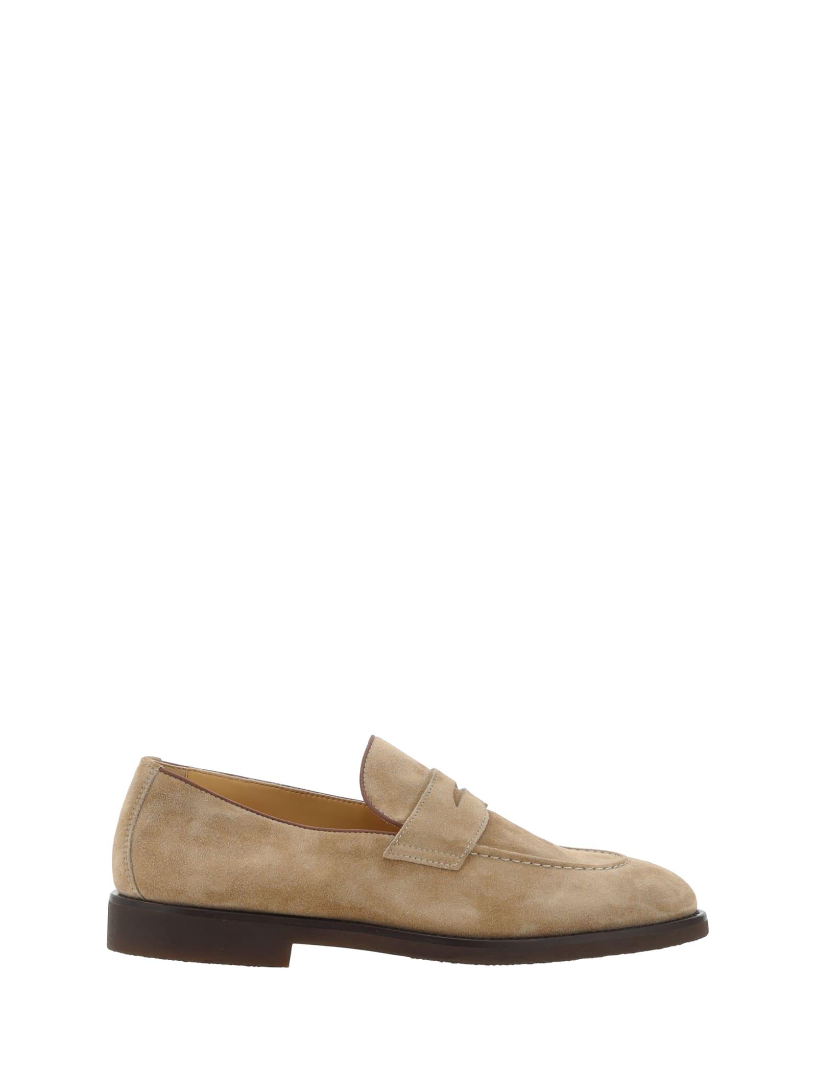 Brunello Cucinelli Suede Loafers