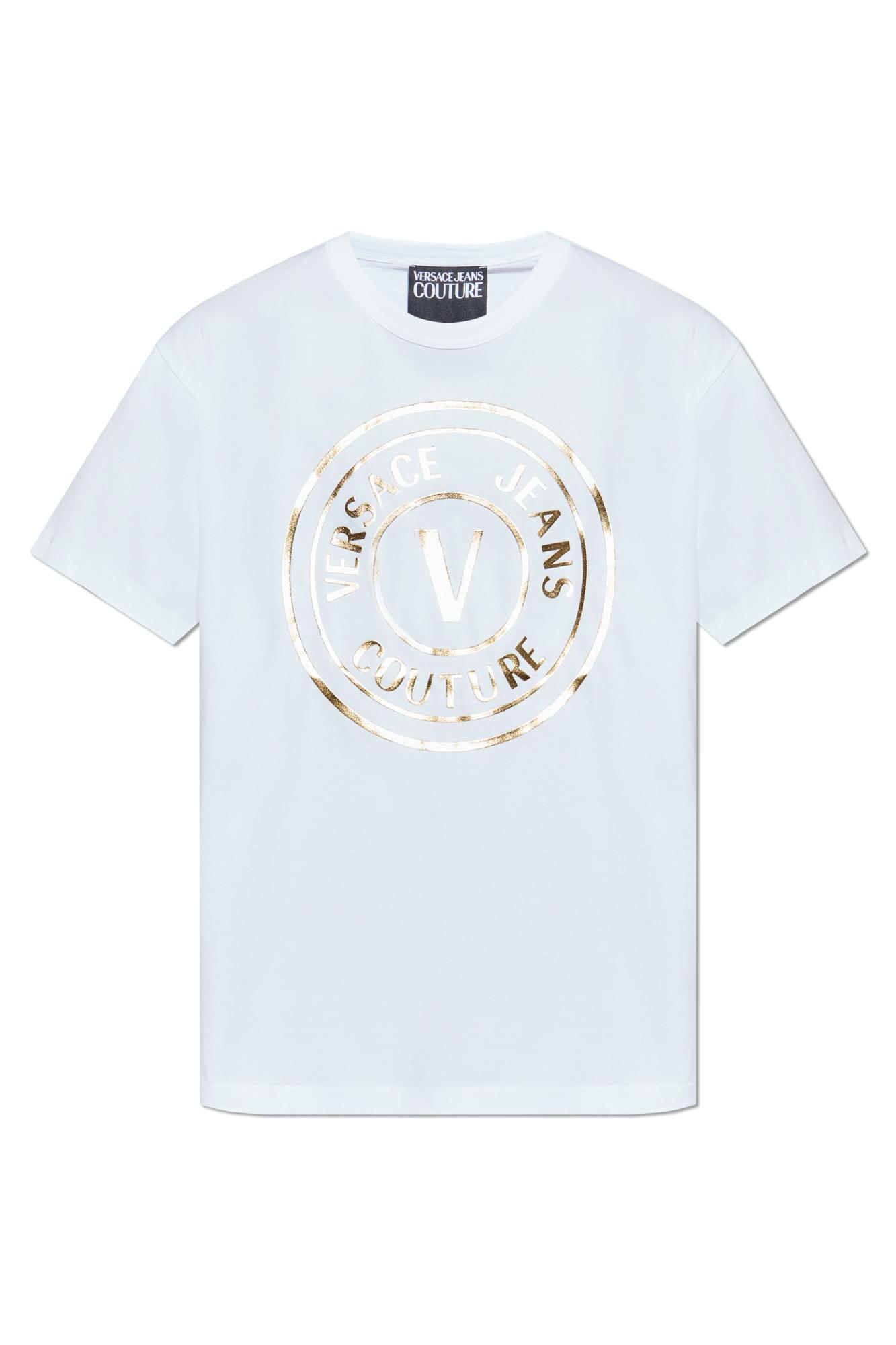 Versace Jeans Couture T-shirt With Printed Logo