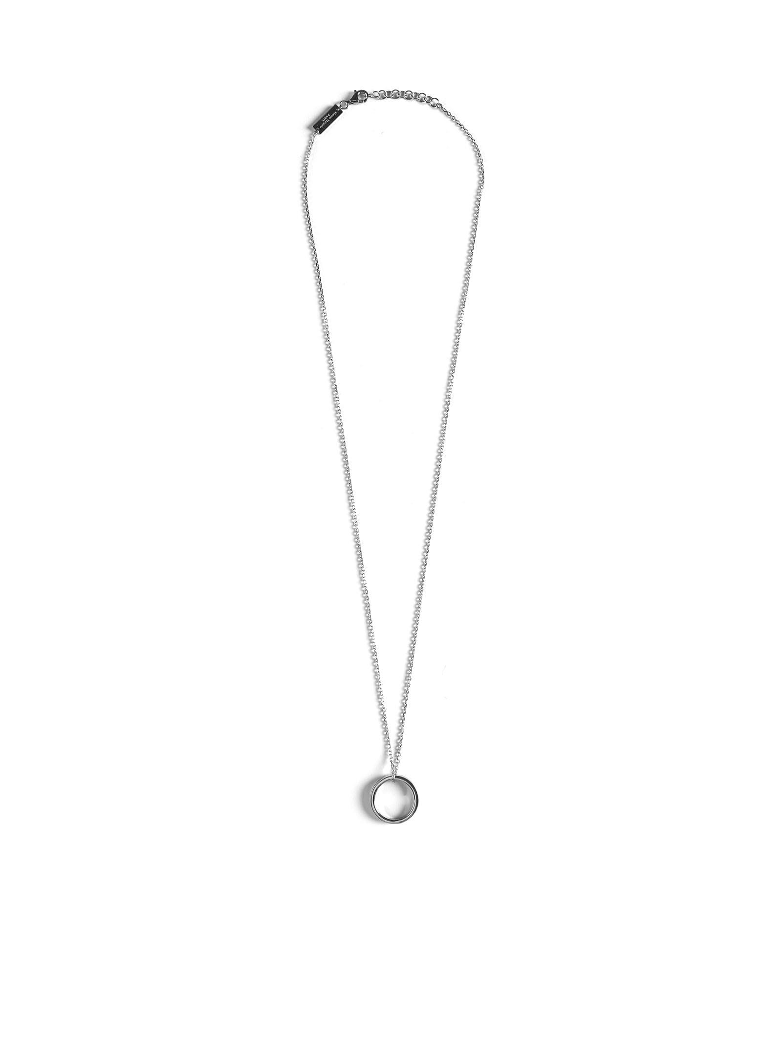 Maison Margiela Logo Ring Necklace