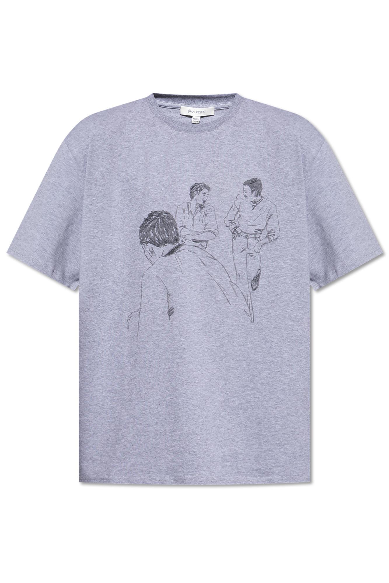 Jw Anderson J. W. Anderson Printed T-shirt