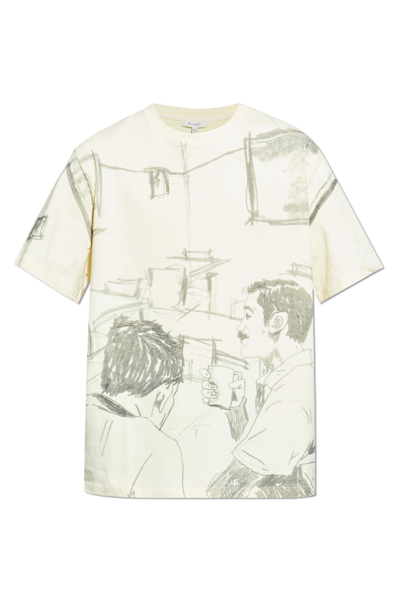 Jw Anderson J. W. Anderson Printed T-shirt