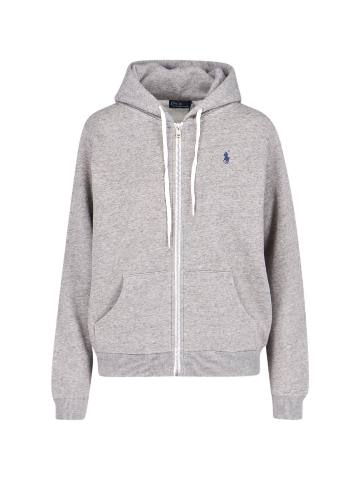 Ralph Lauren Logo Zip Sweatshirt