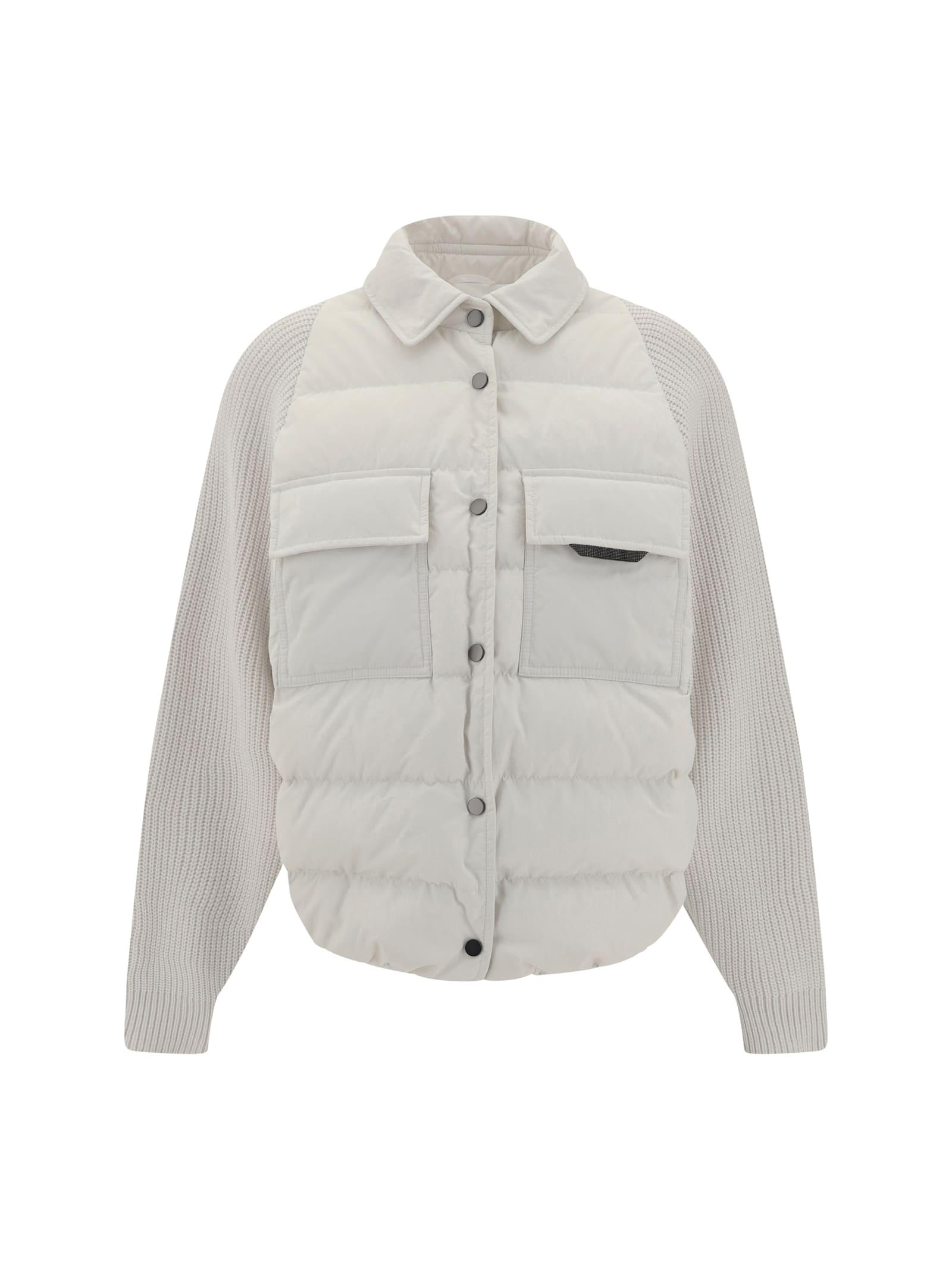 Brunello Cucinelli Jacket With Iconic Jewelry Details