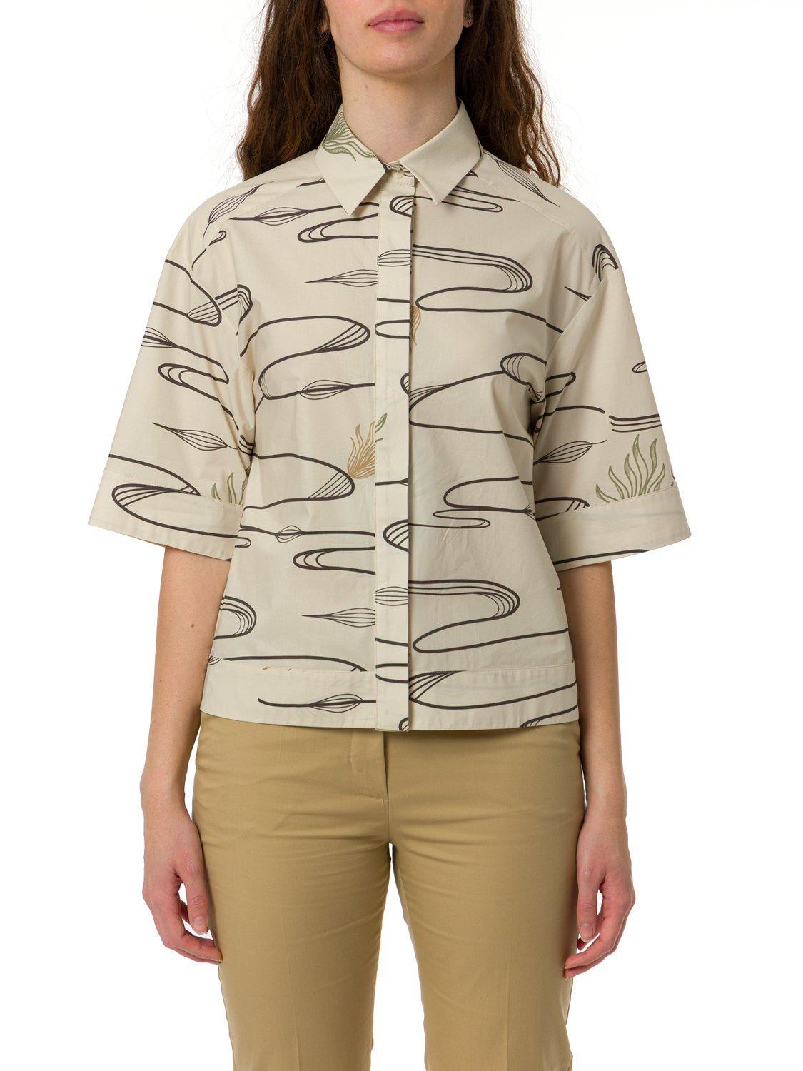 Max Mara All-over Patterned Button-up Shirt