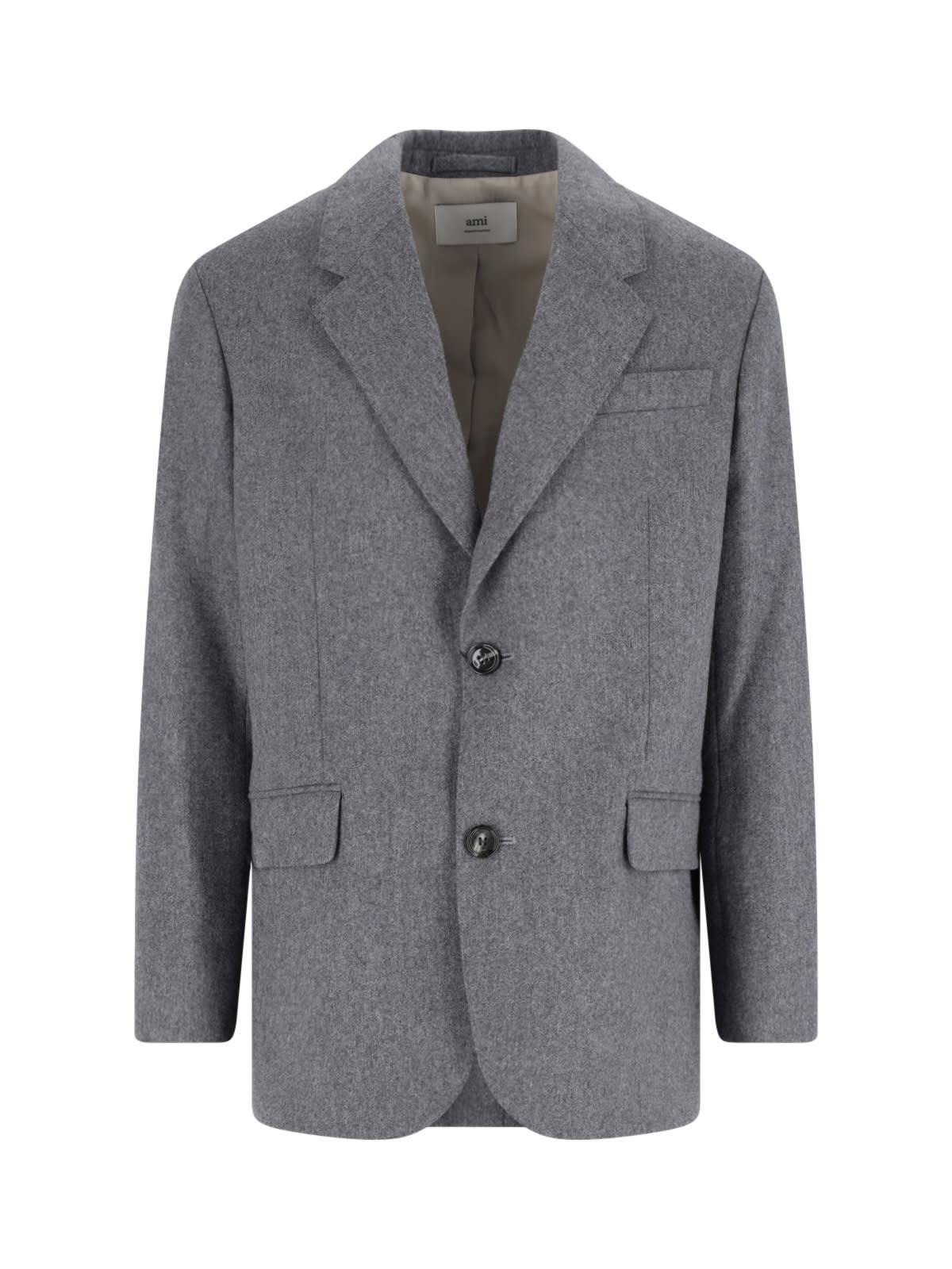Ami Alexandre Mattiussi Single-breasted Blazer