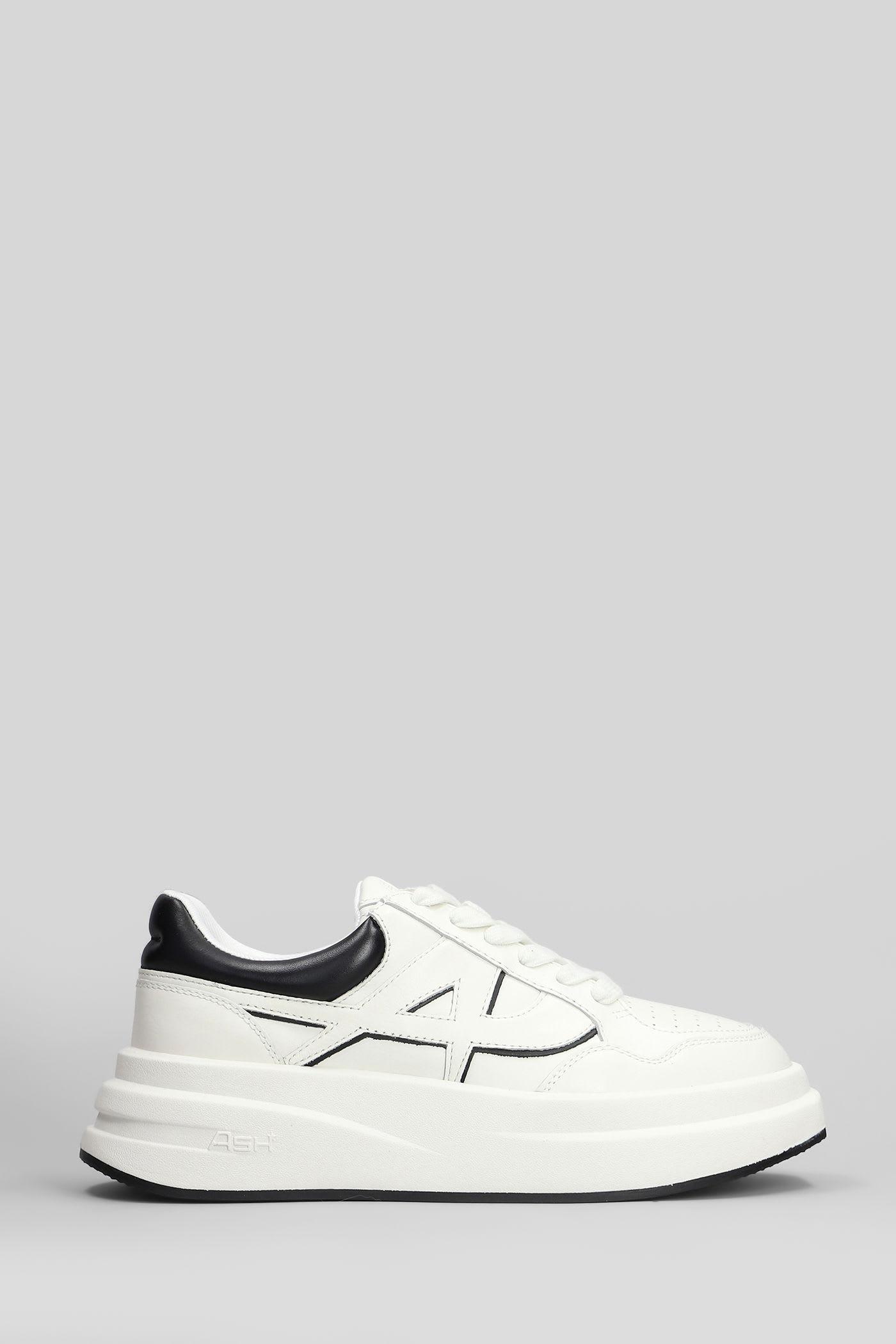 Ash Icone Sneakers in White Leather
