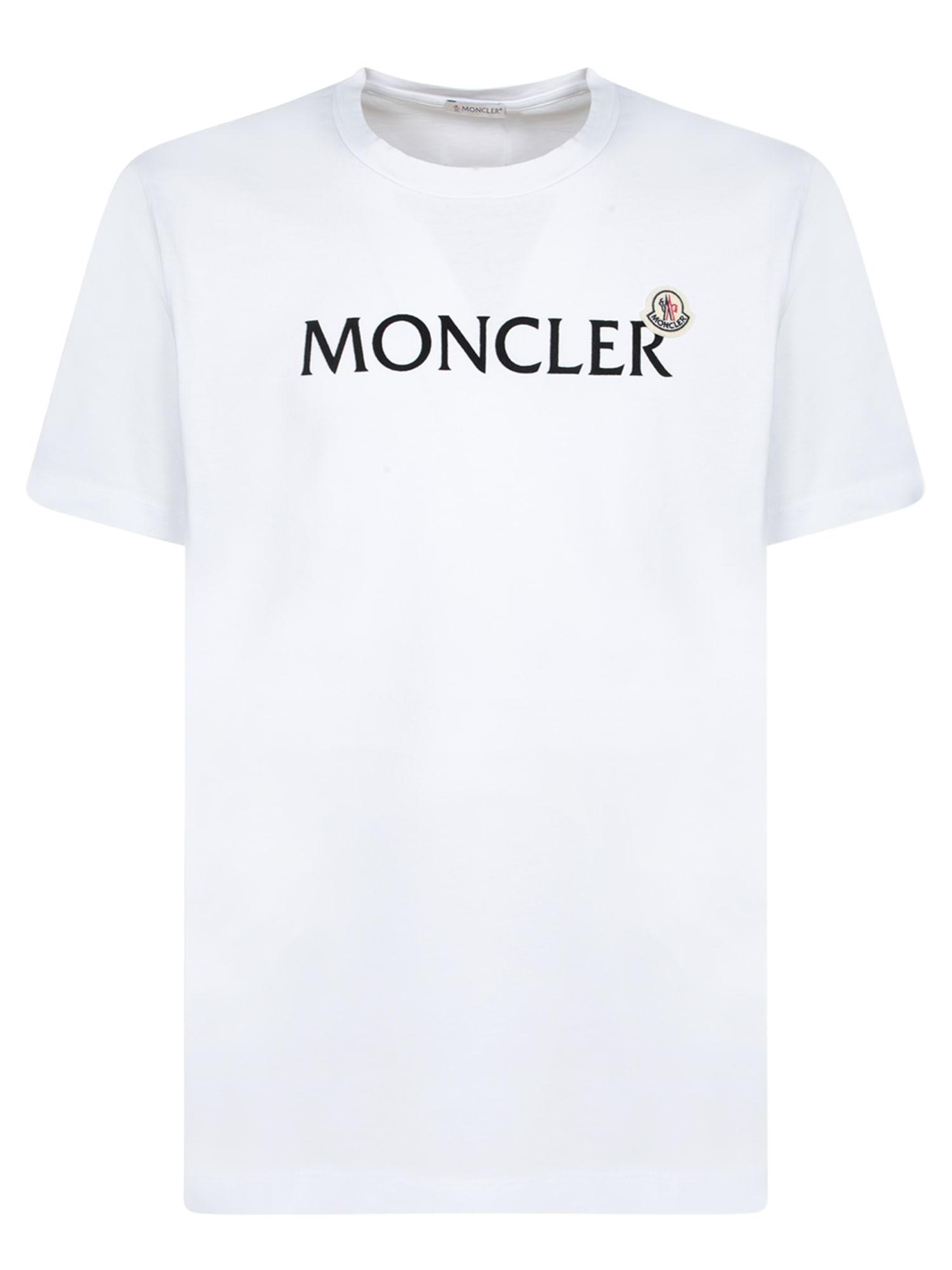 Moncler Logo White T-shirt