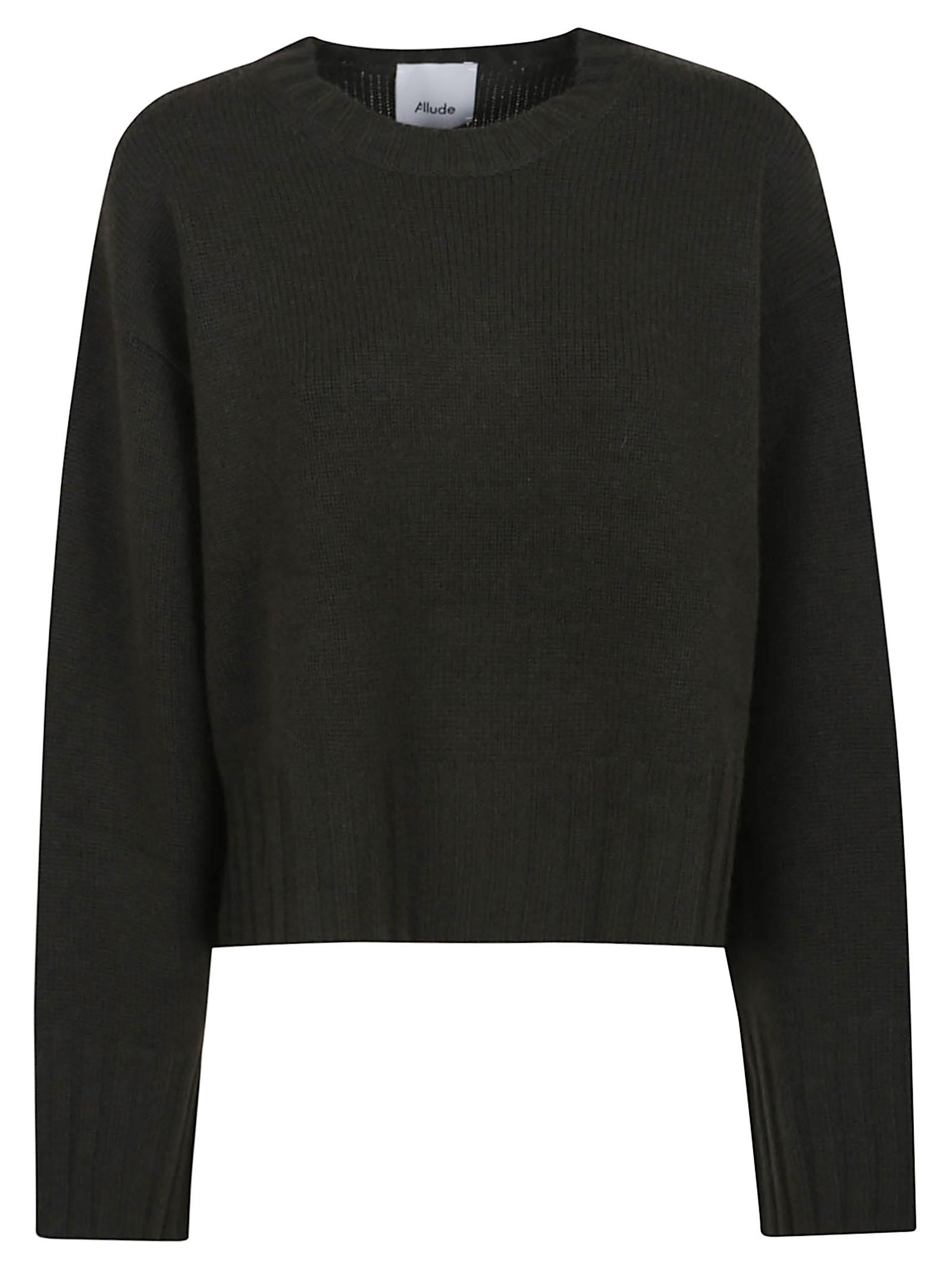 Allude Green Wool Knitwear