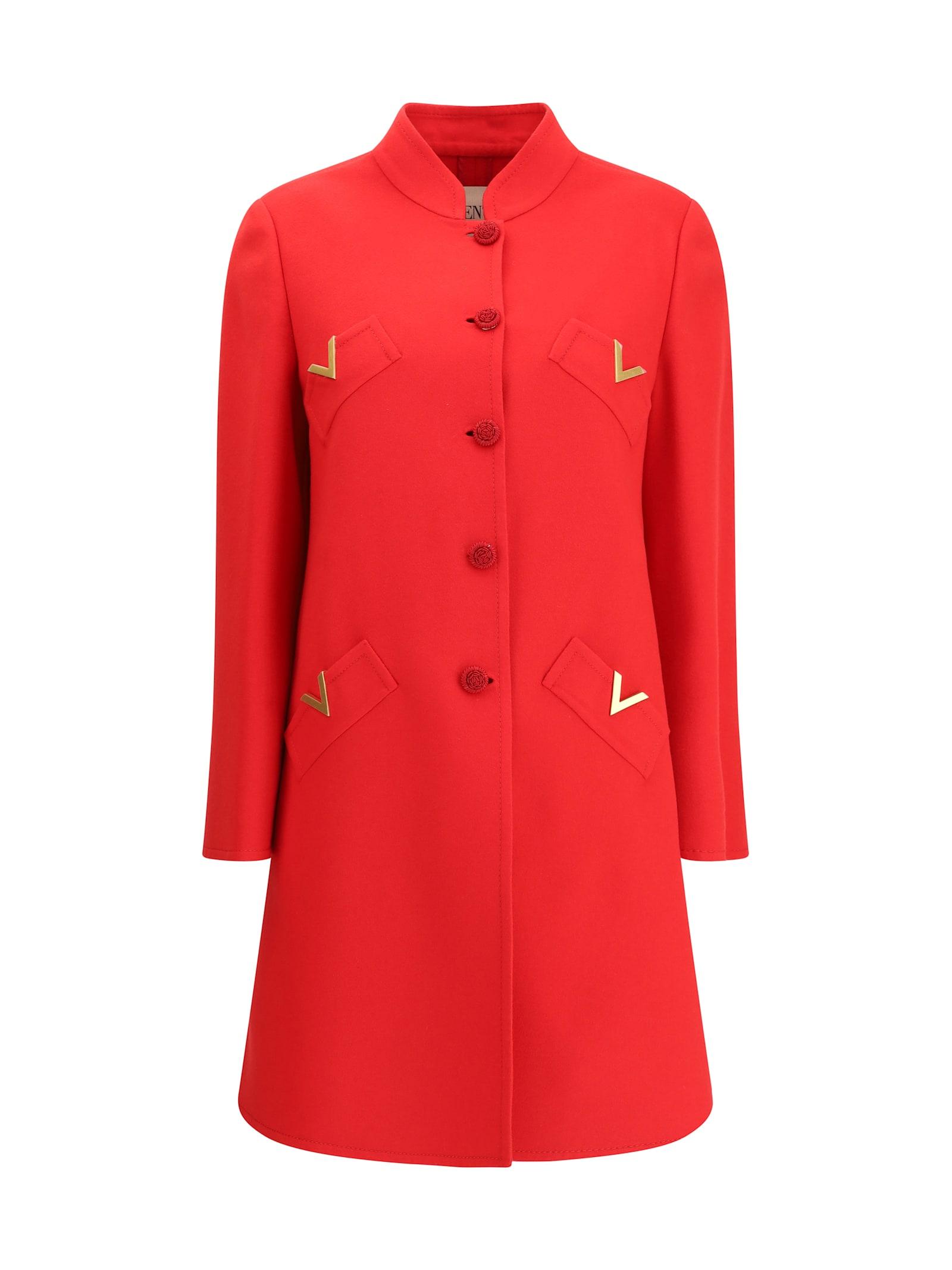 Valentino Virgin Wool Coat