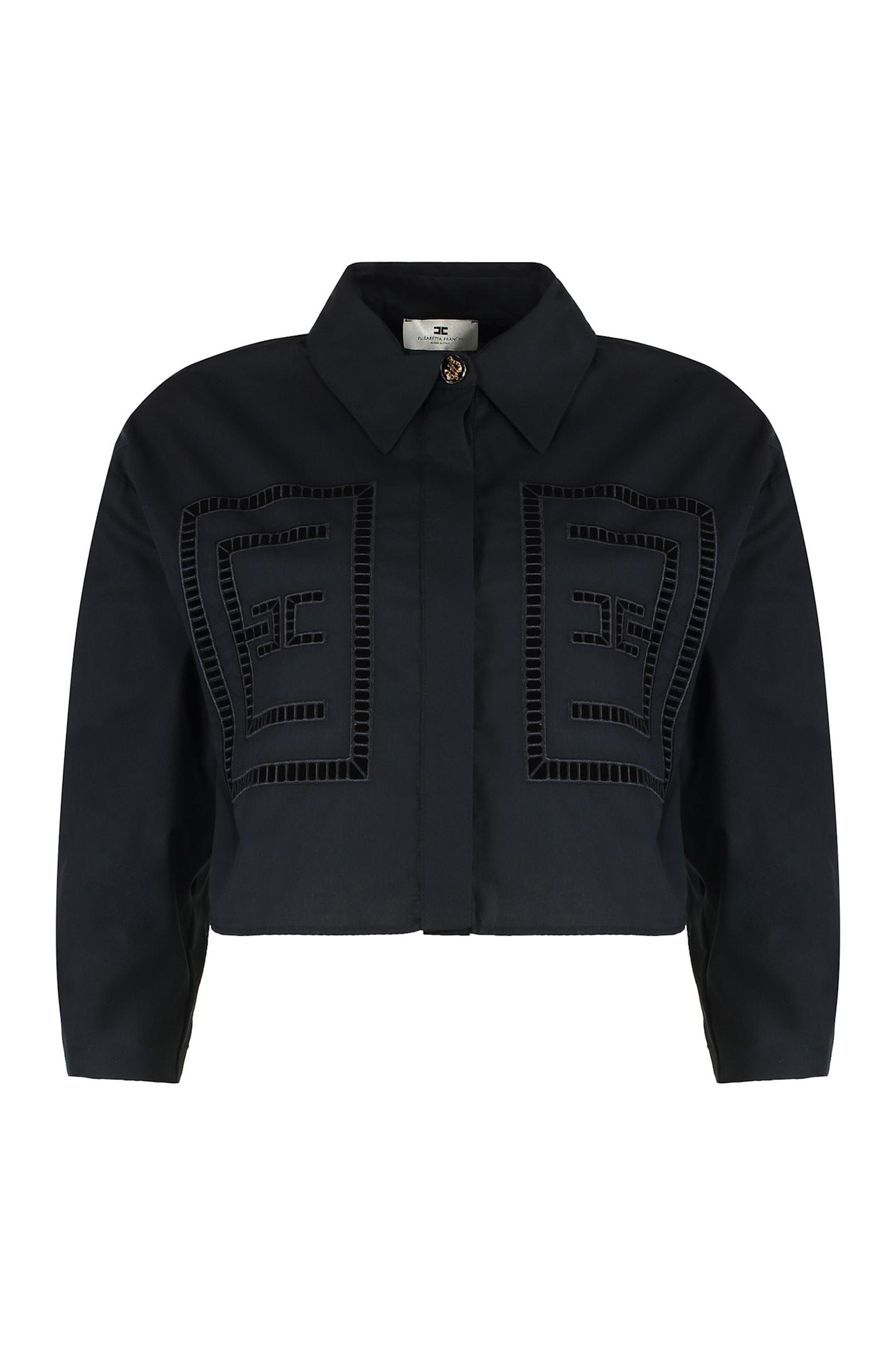 Elisabetta Franchi Cotton Poplin Shirt