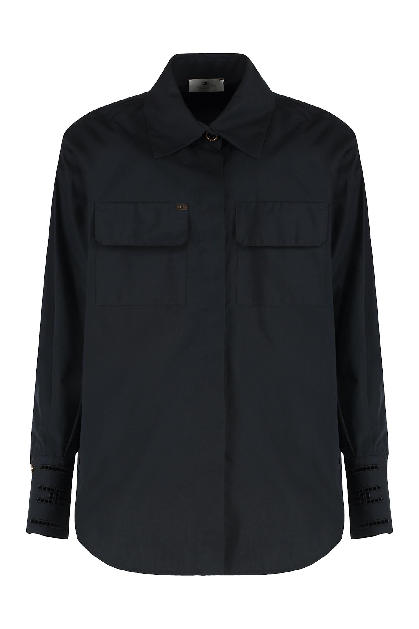 Elisabetta Franchi Cotton Poplin Shirt