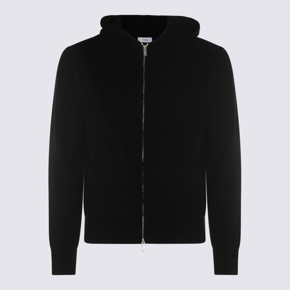 Lardini Black Wool Knitwear