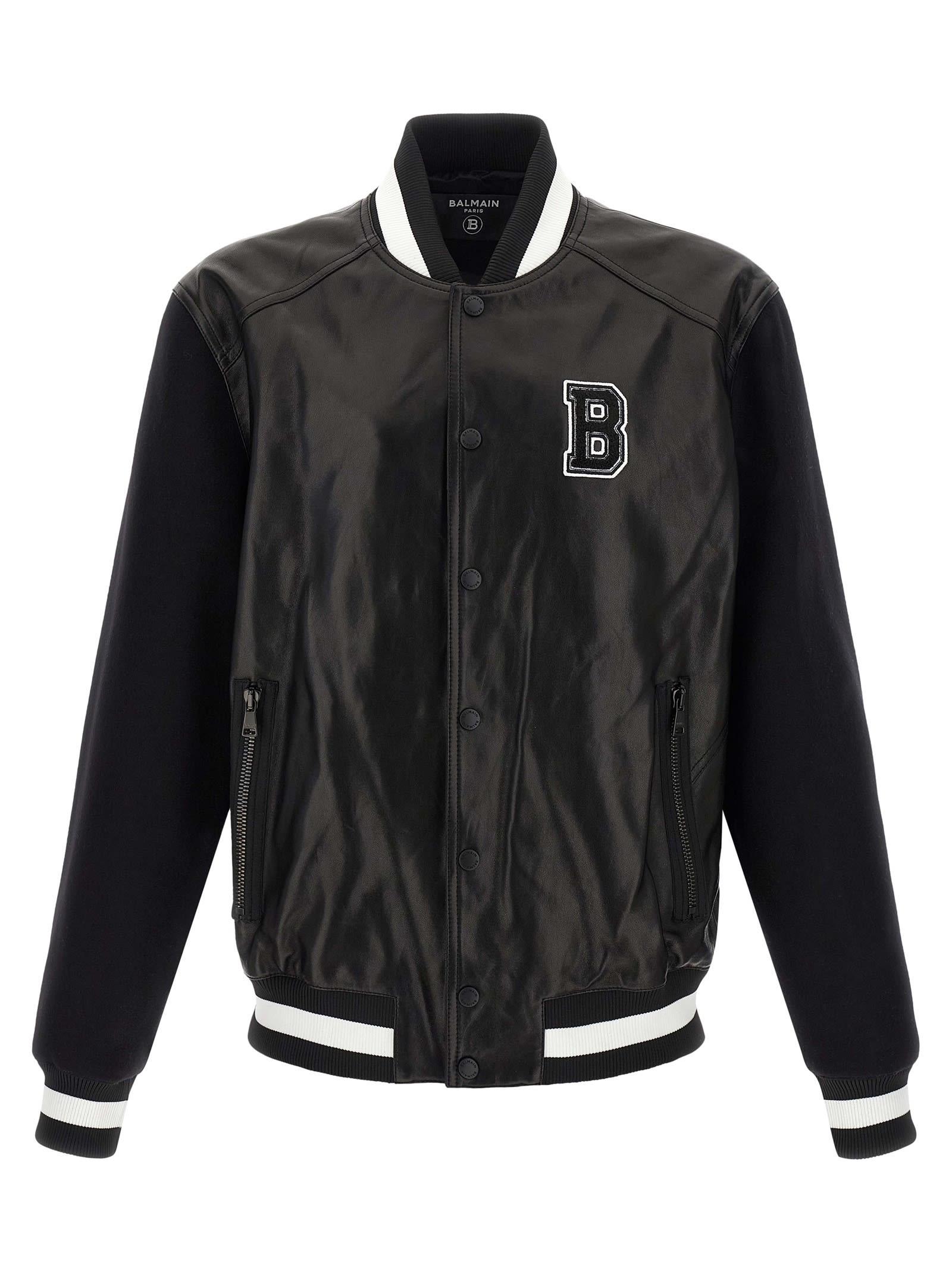 Balmain varsity Bomber Jacket