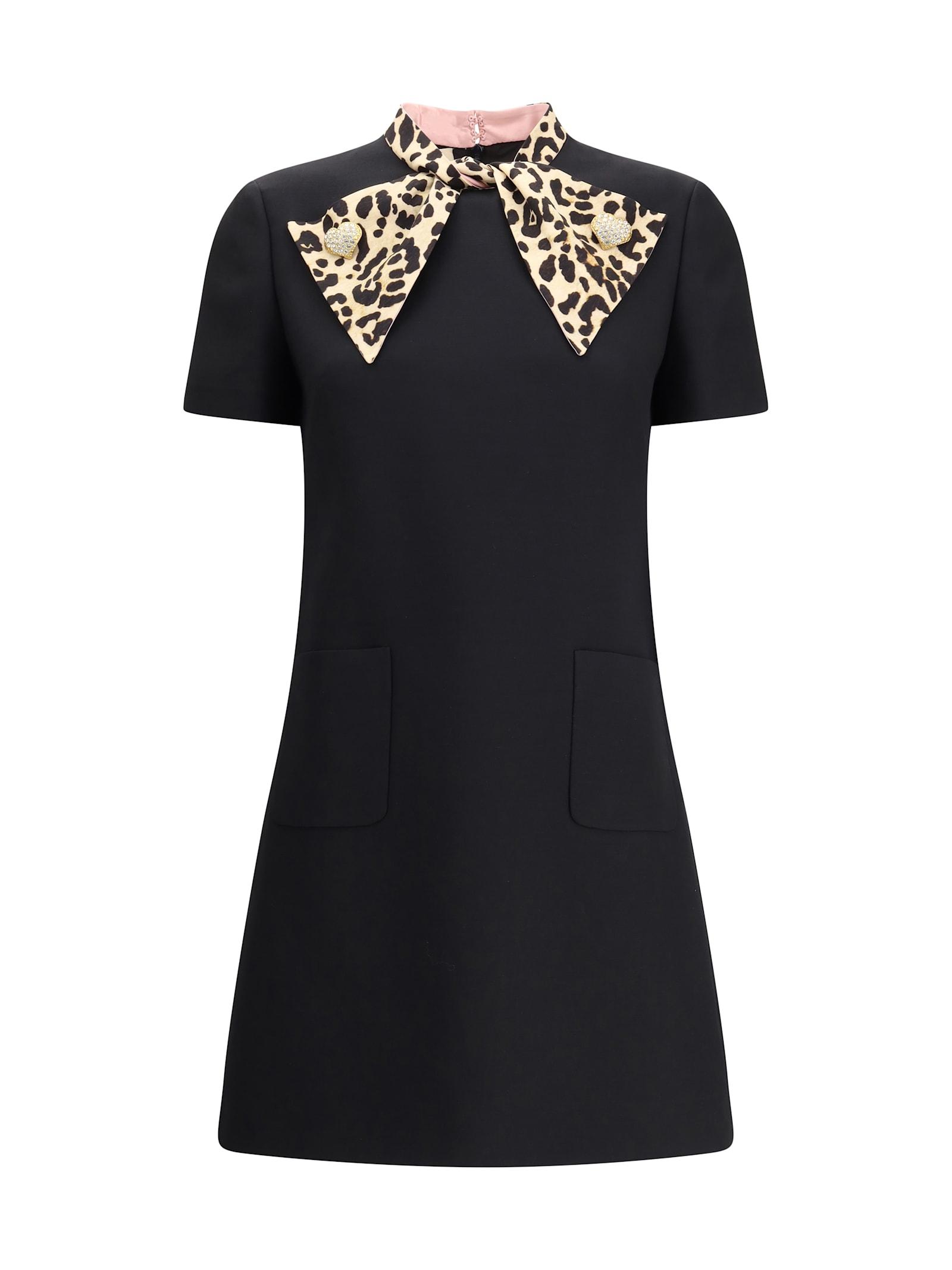Valentino Crepe Couture Short Dress