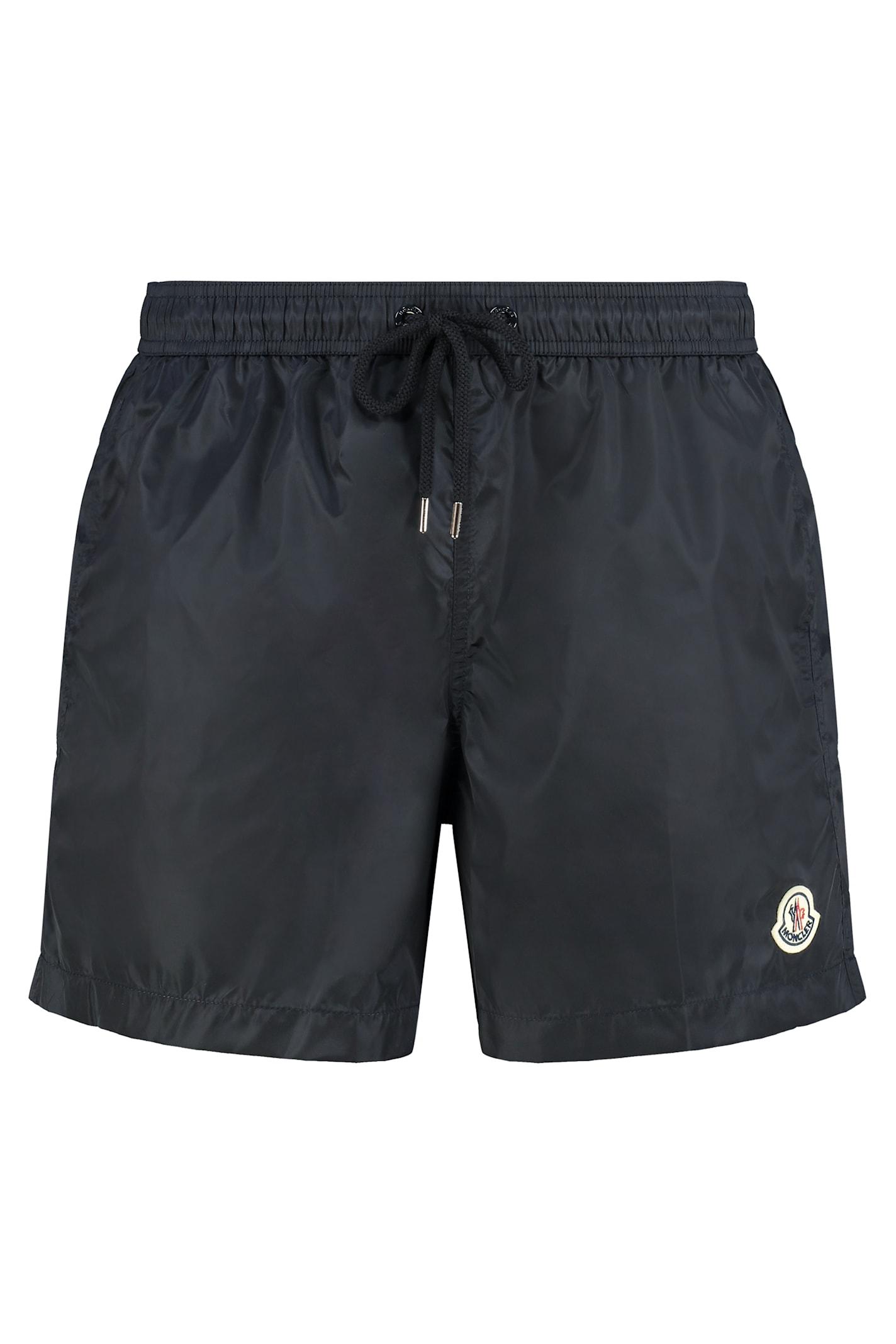 Moncler Men's Swim Shorts in Blue