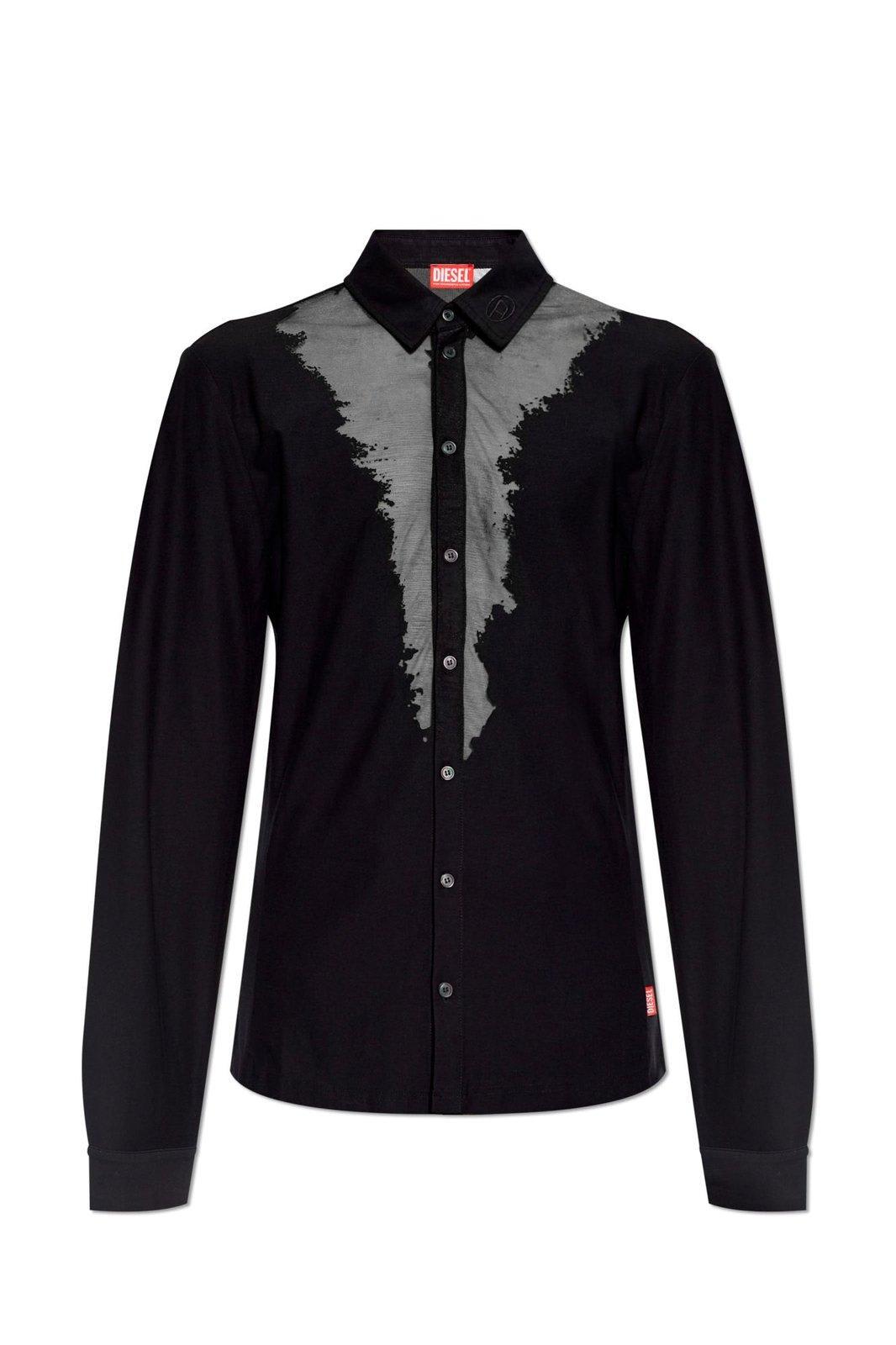 Diesel S-sun-plain Long-sleeved Shirt