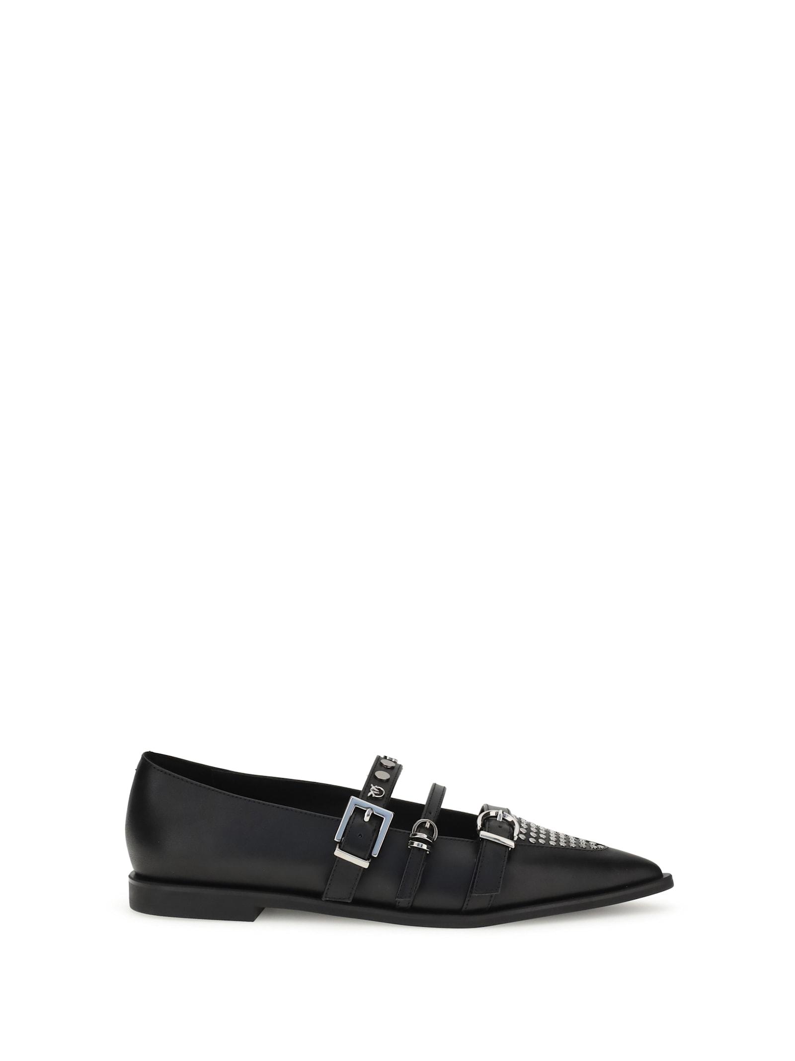 PINKO Studded Ballerinas